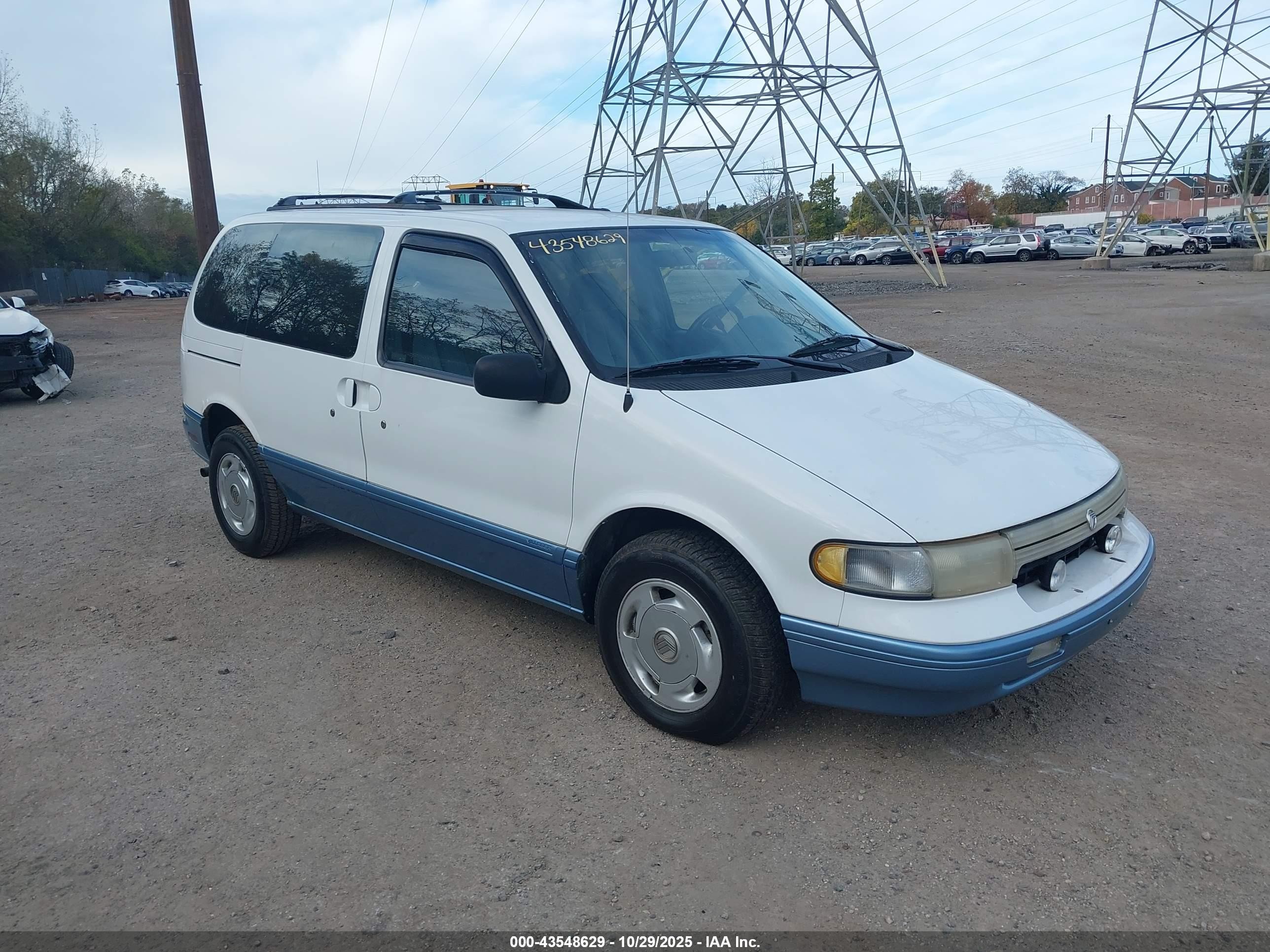 1993 Mercury Villager GS, VIN 4M2DV11W6PDJ57153 — Обычный износ