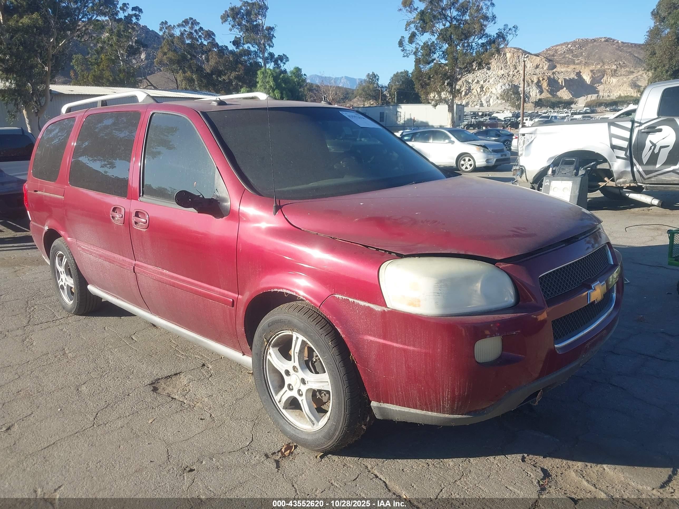2005 Chevrolet Uplander LT, VIN 1GNDV33L15D242636 — Normal wear
