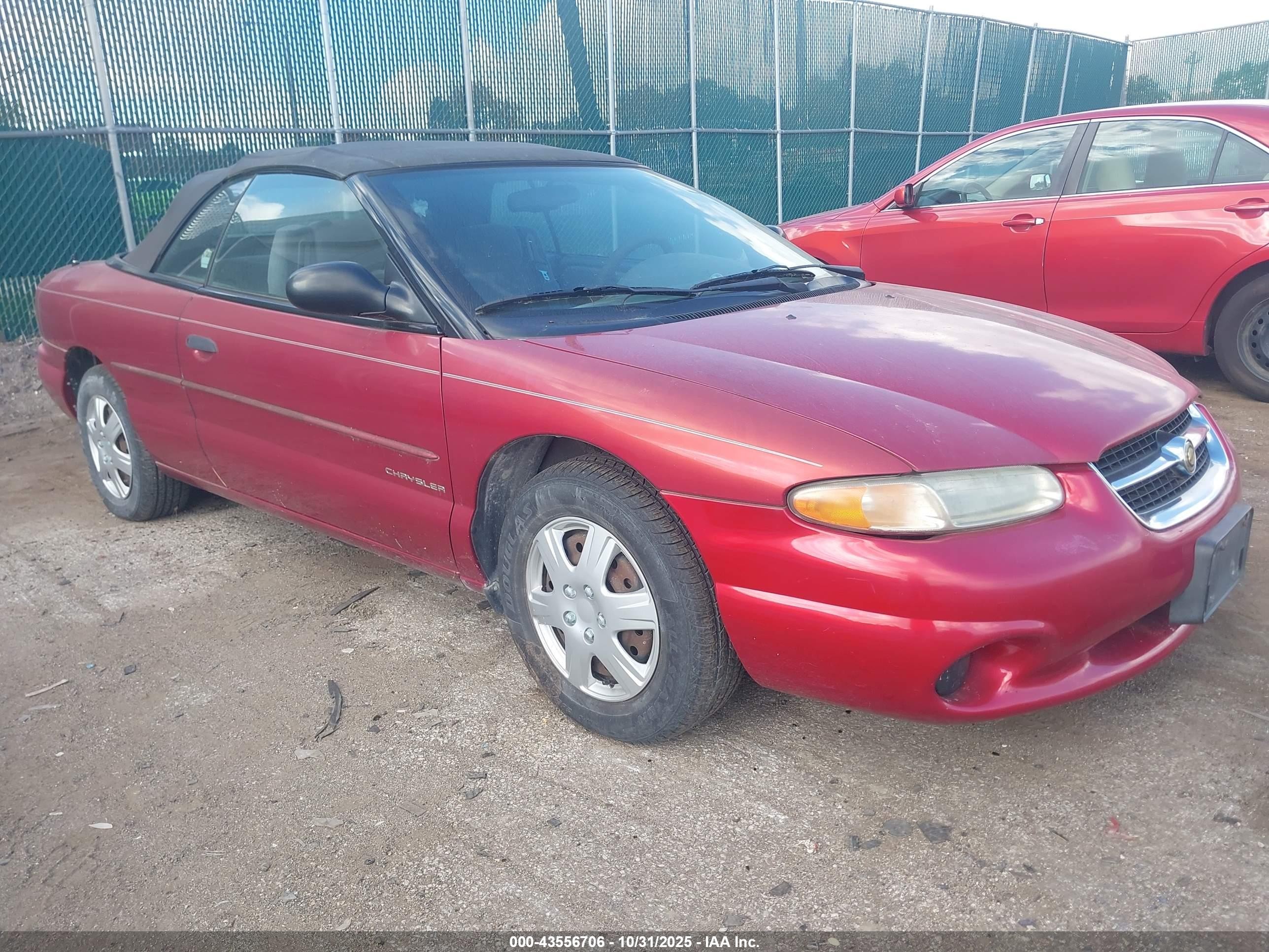 1997 Chrysler Sebring JX, VIN 3C3EL45H3VT617328 — Обычный износ