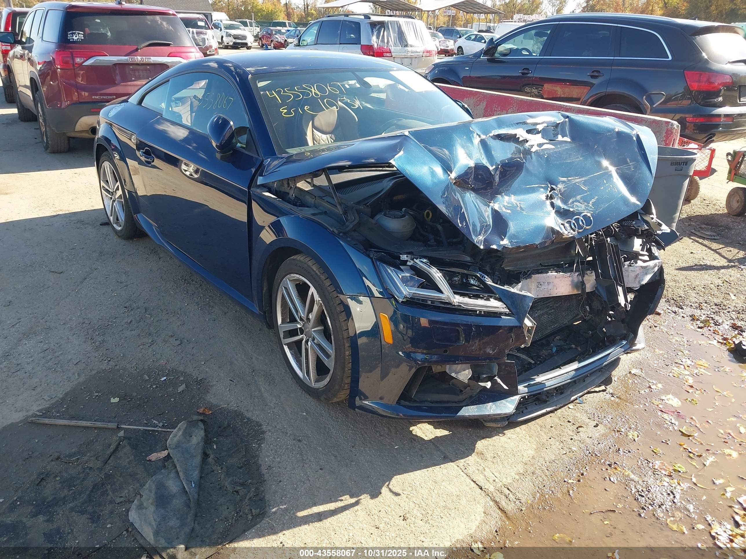2019 Audi TT, VIN TRUAEAFV8K1003486 — Перед