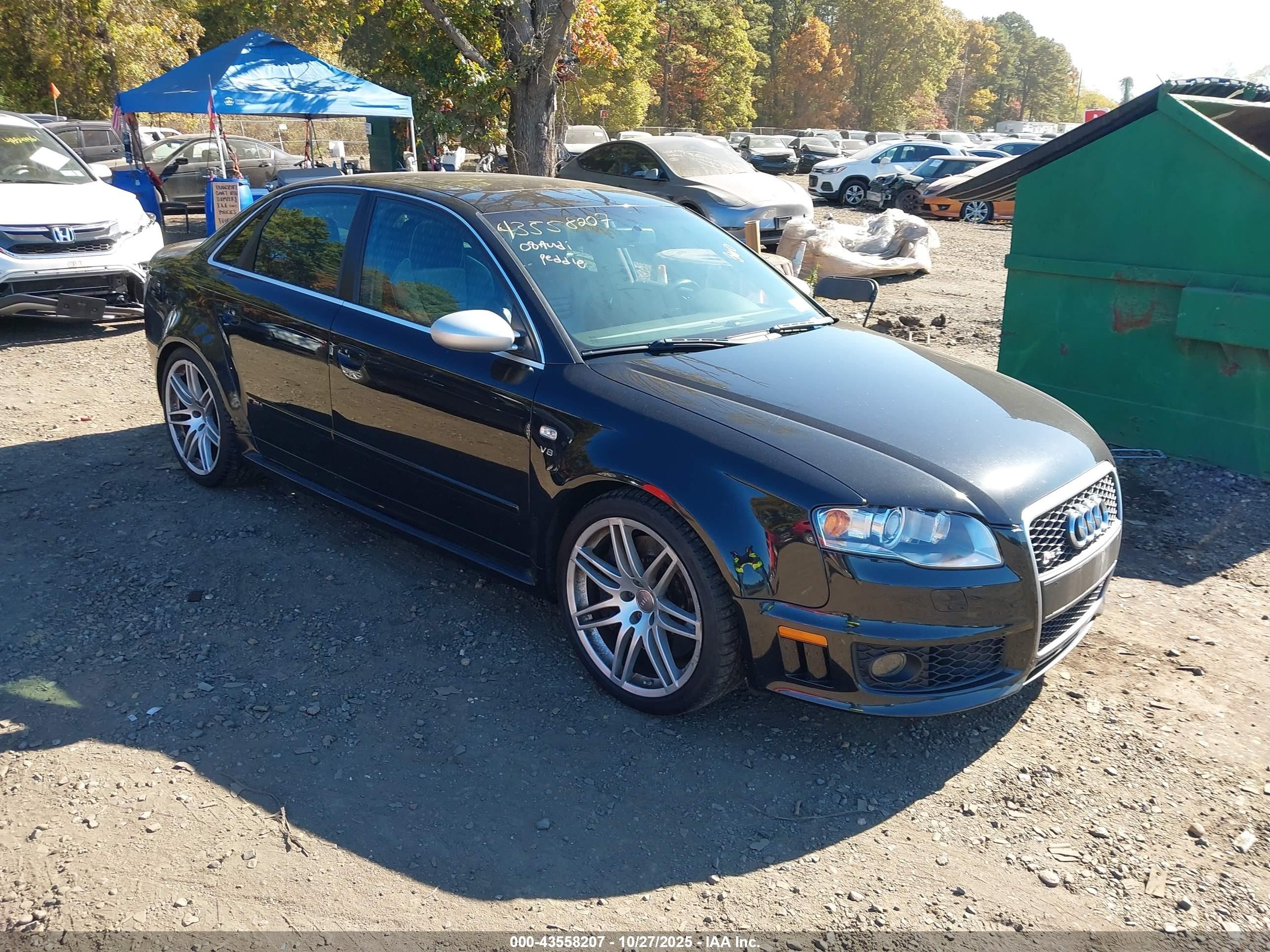 2008 Audi RS 4, VIN WUADU78E78N902211 — Normal wear