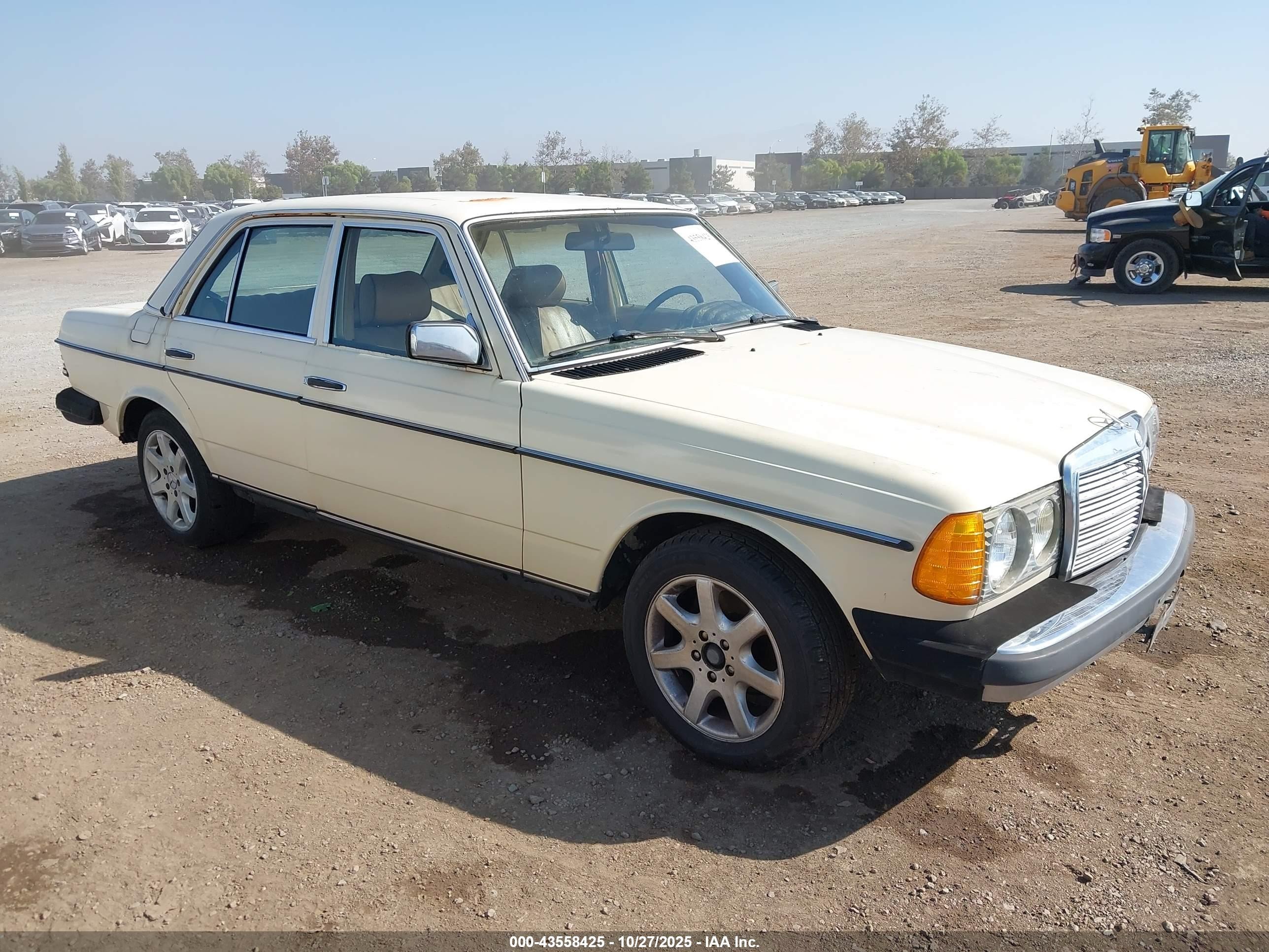 1981 Mercedes-Benz 240 Series 240D, VIN WDBAB23A2BB218137 — Rear end