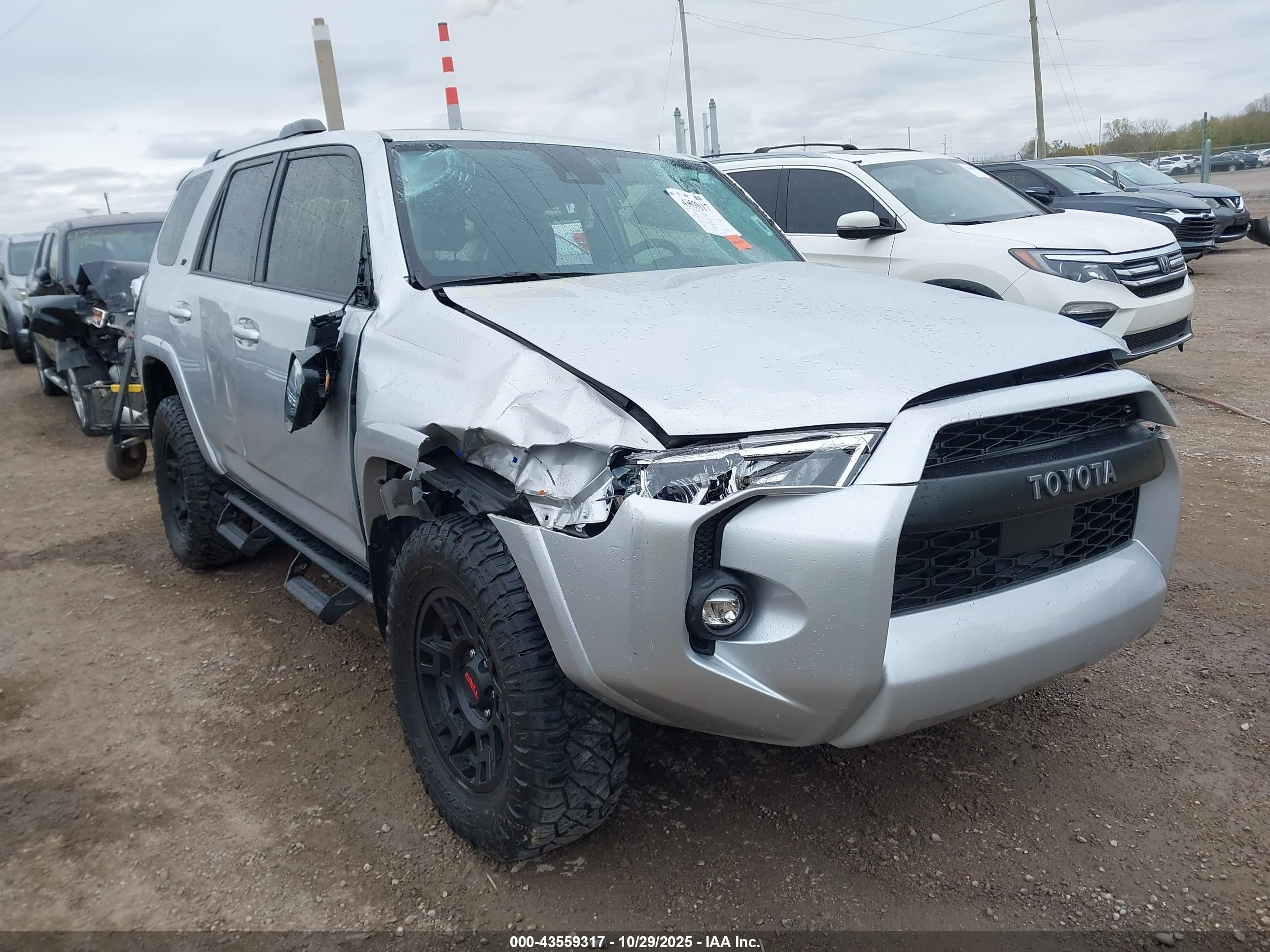 2023 Toyota 4Runner SR5 Premium, VIN JTENU5JR2P6199821 — Rollover