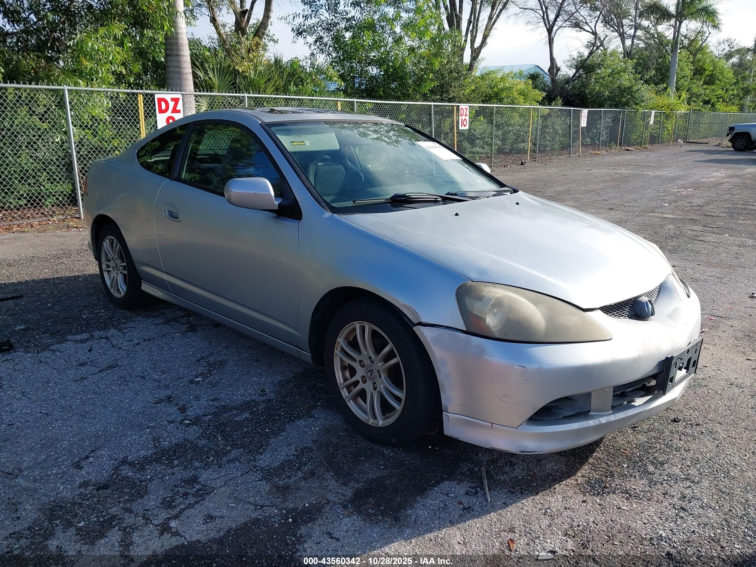 2006 Acura RSX, VIN JH4DC54866S015586 — Auction photo