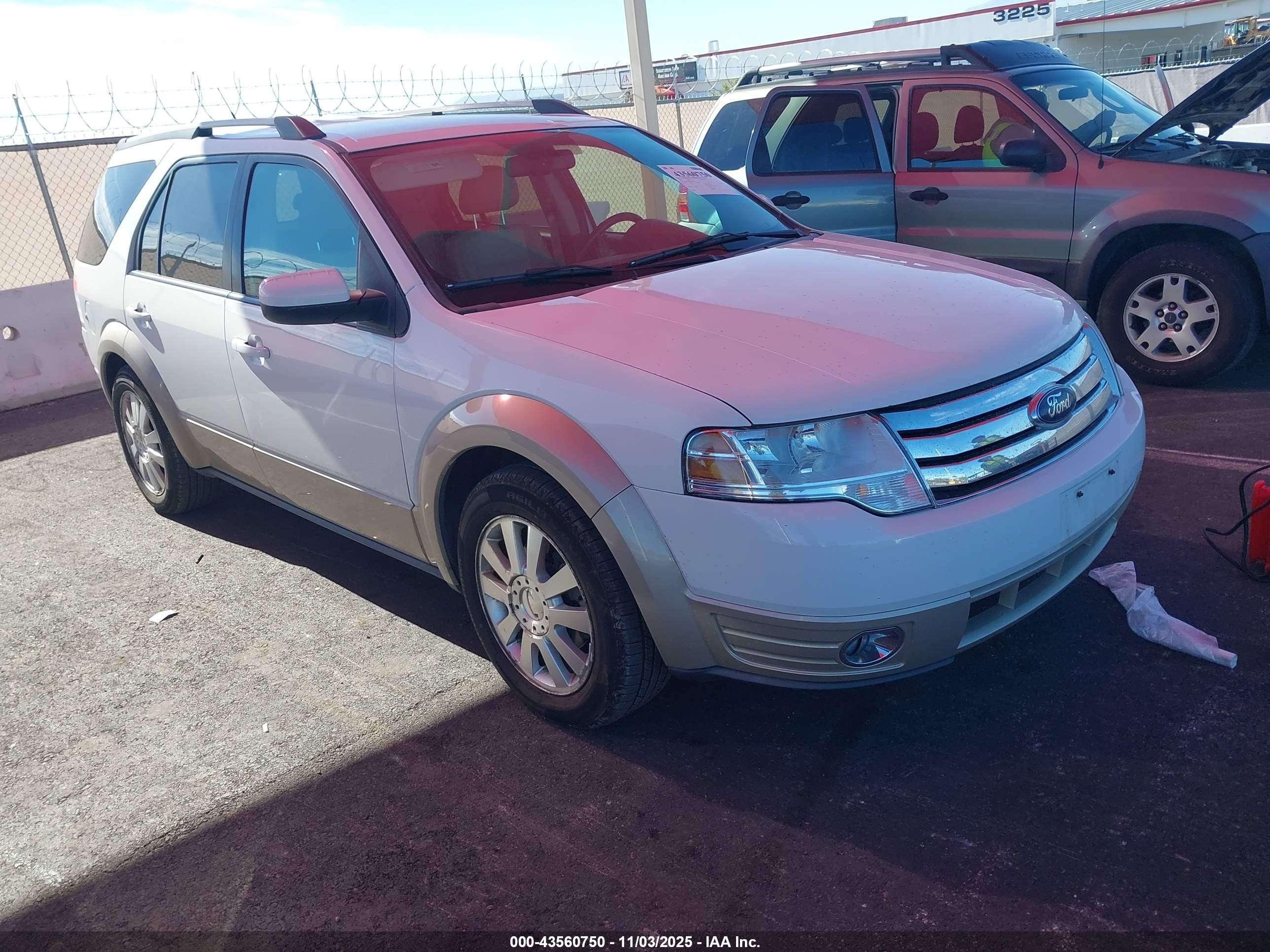 2008 Ford Taurus X, VIN FMDK018W98GA23084 — Normal wear