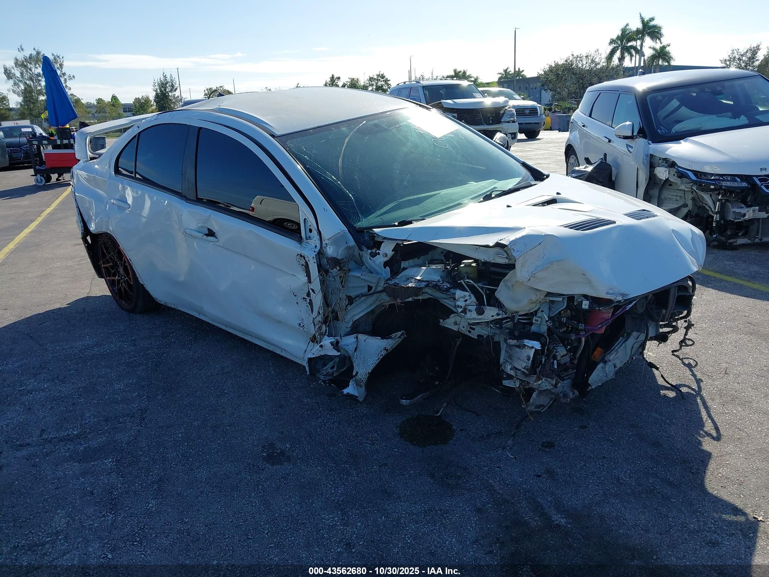 2013 Mitsubishi Lancer Evolution MR, VIN JA32W5FV0DU005865 — All over