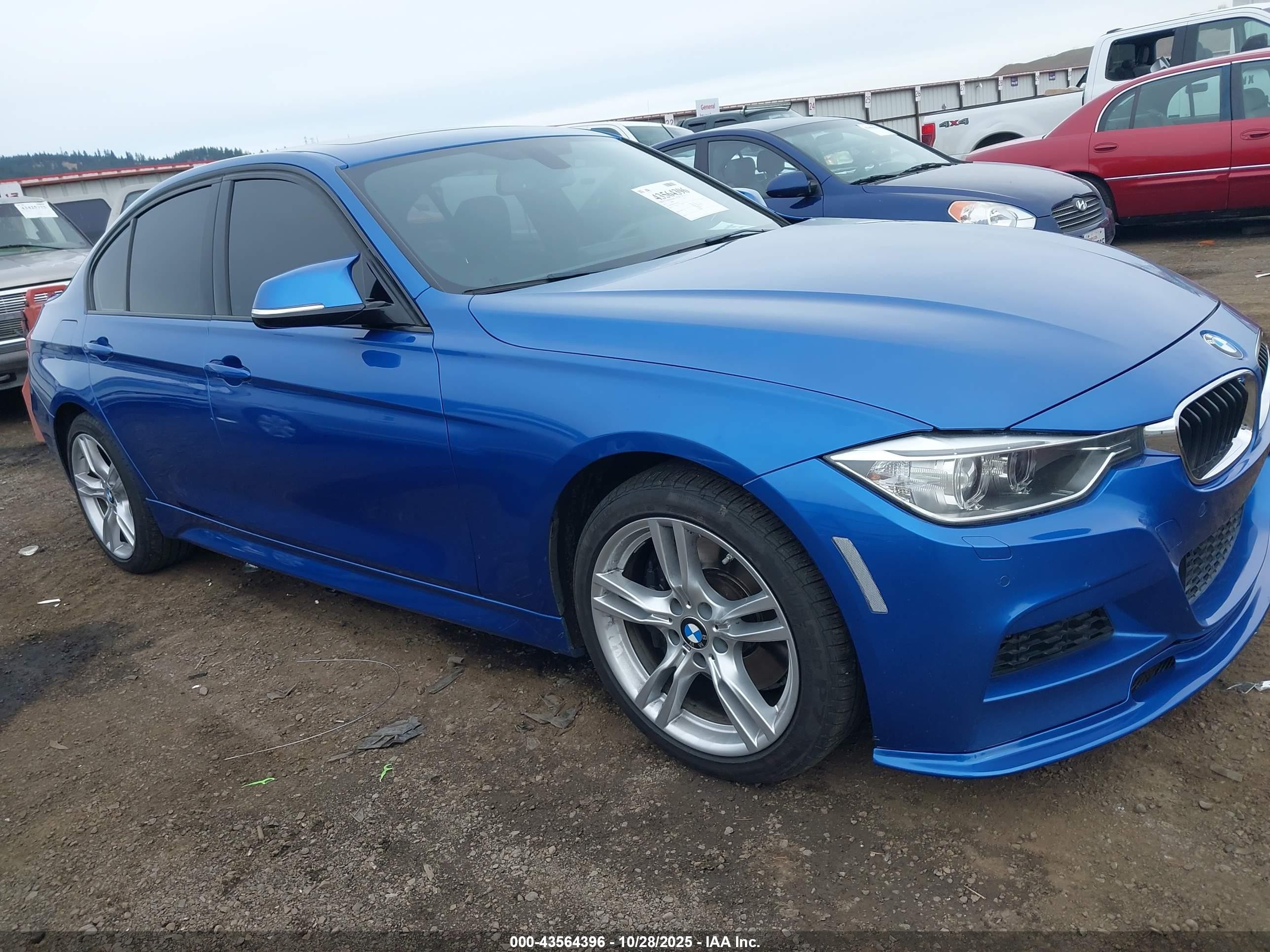 2014 BMW 3 Series 335i xDrive, VIN WBA3B9G50ENR92709 — Front end