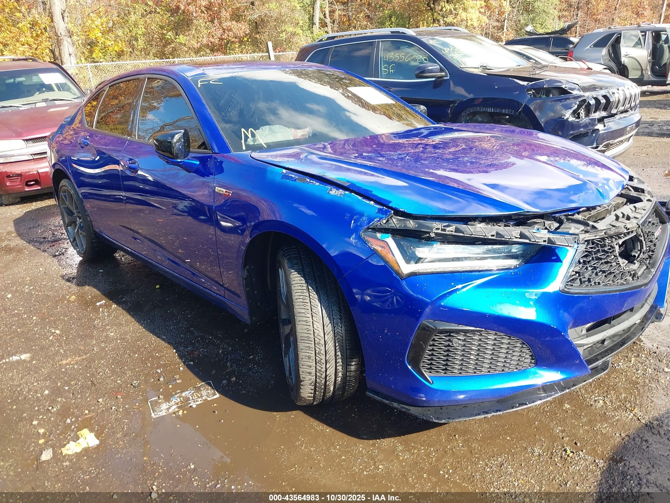 2023 Acura TLX Type S, VIN 19UUB7F93PA000784 — Theft recovery