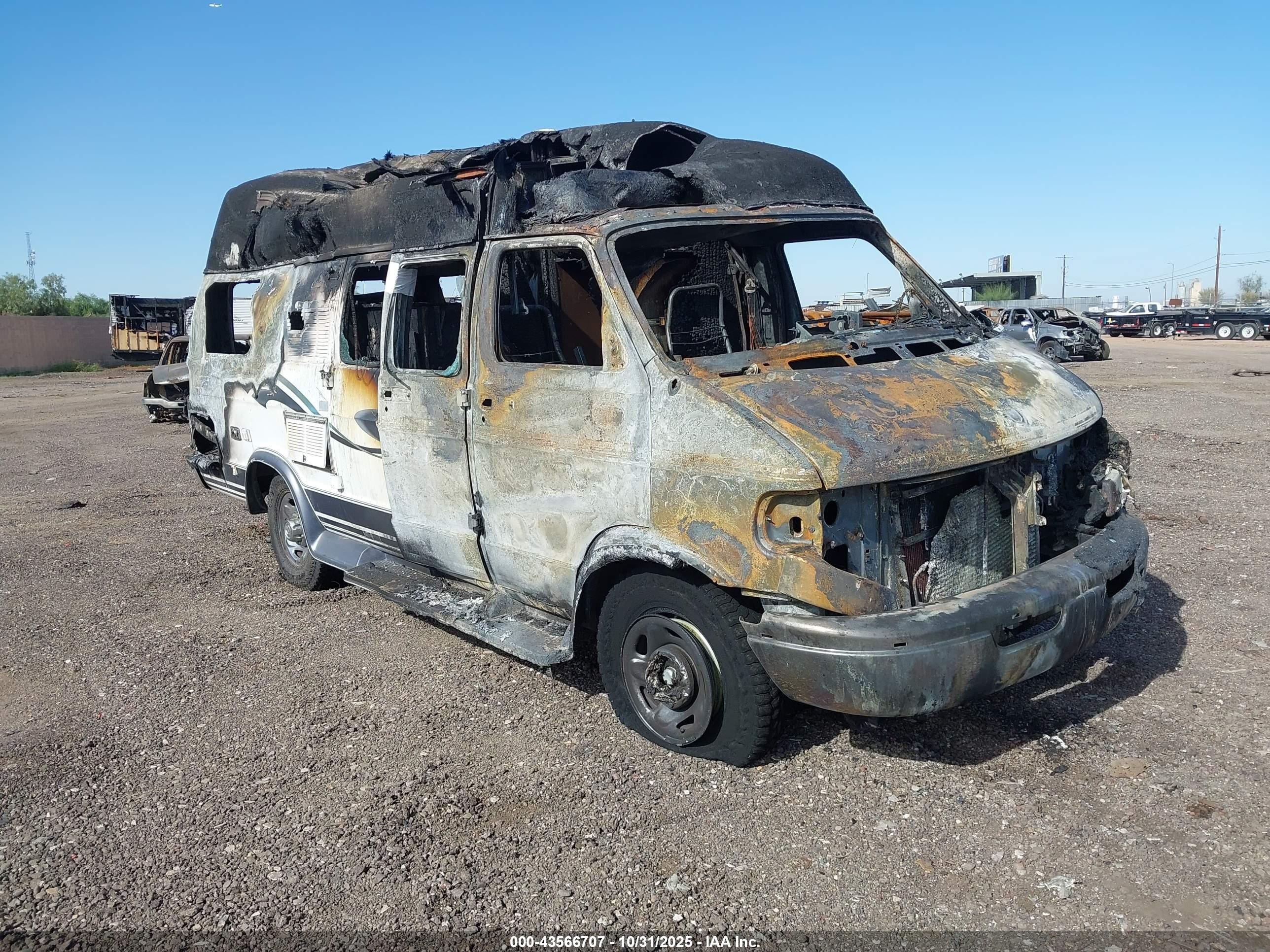 1999 Dodge RAM, VIN 2B6KB31Z6WK127204 — Burn
