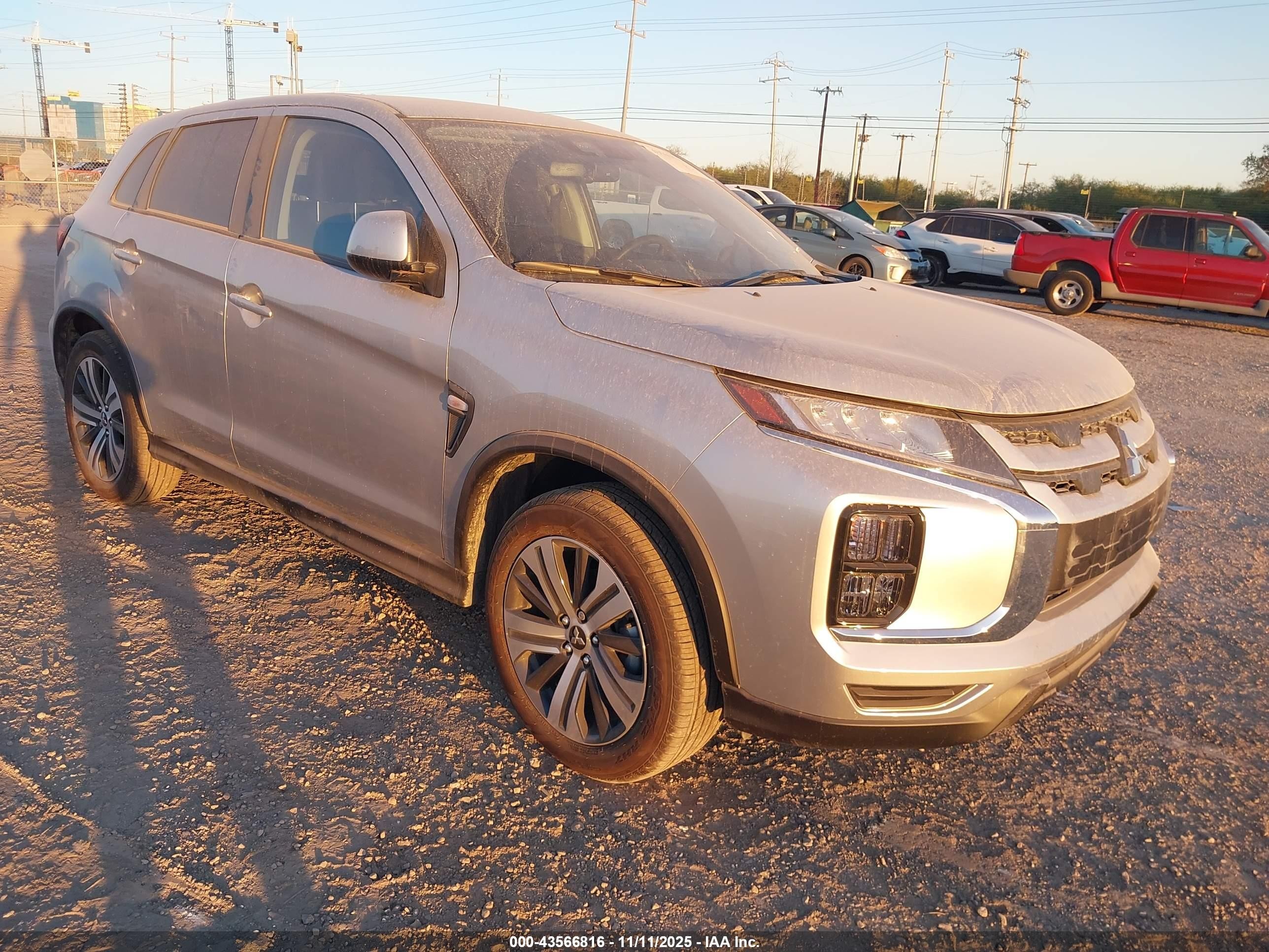 2024 Mitsubishi Outlander S, VIN JA4ARUAU7RU025271 — Repossession