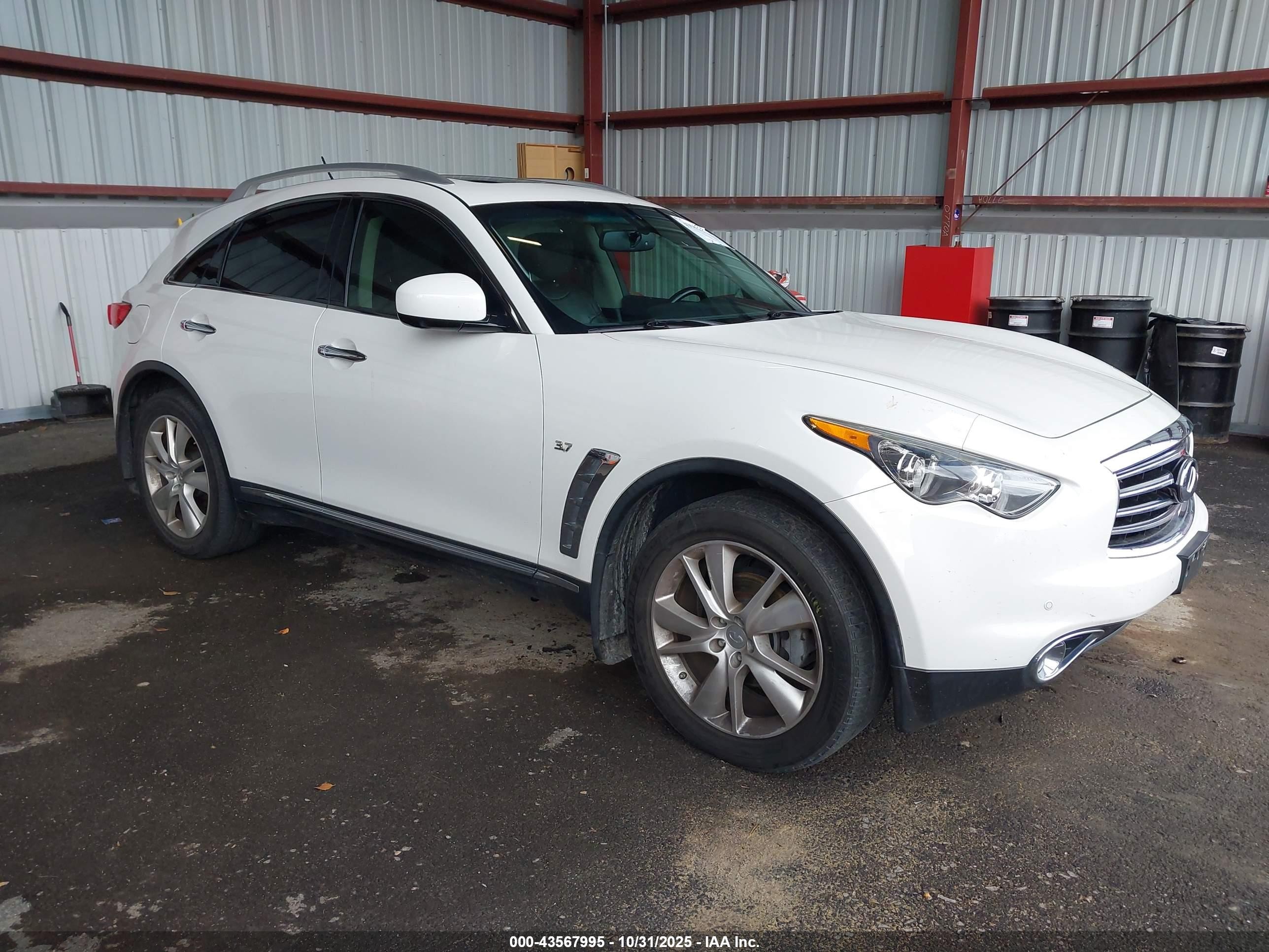 2015 Infiniti QX70, VIN JN8CS1MW1FM481197 — Electrical