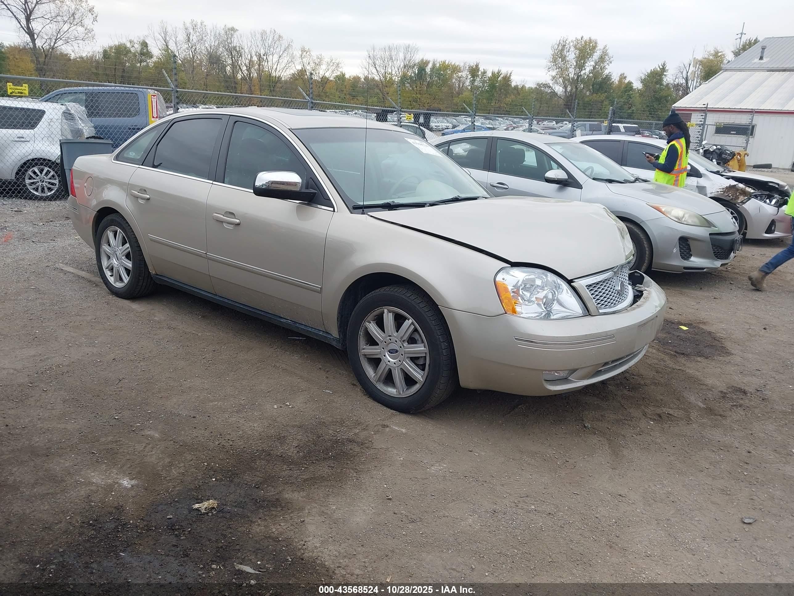 2005 Ford Five Hundred Limited, VIN 1FAHP28185G162678 — Front end