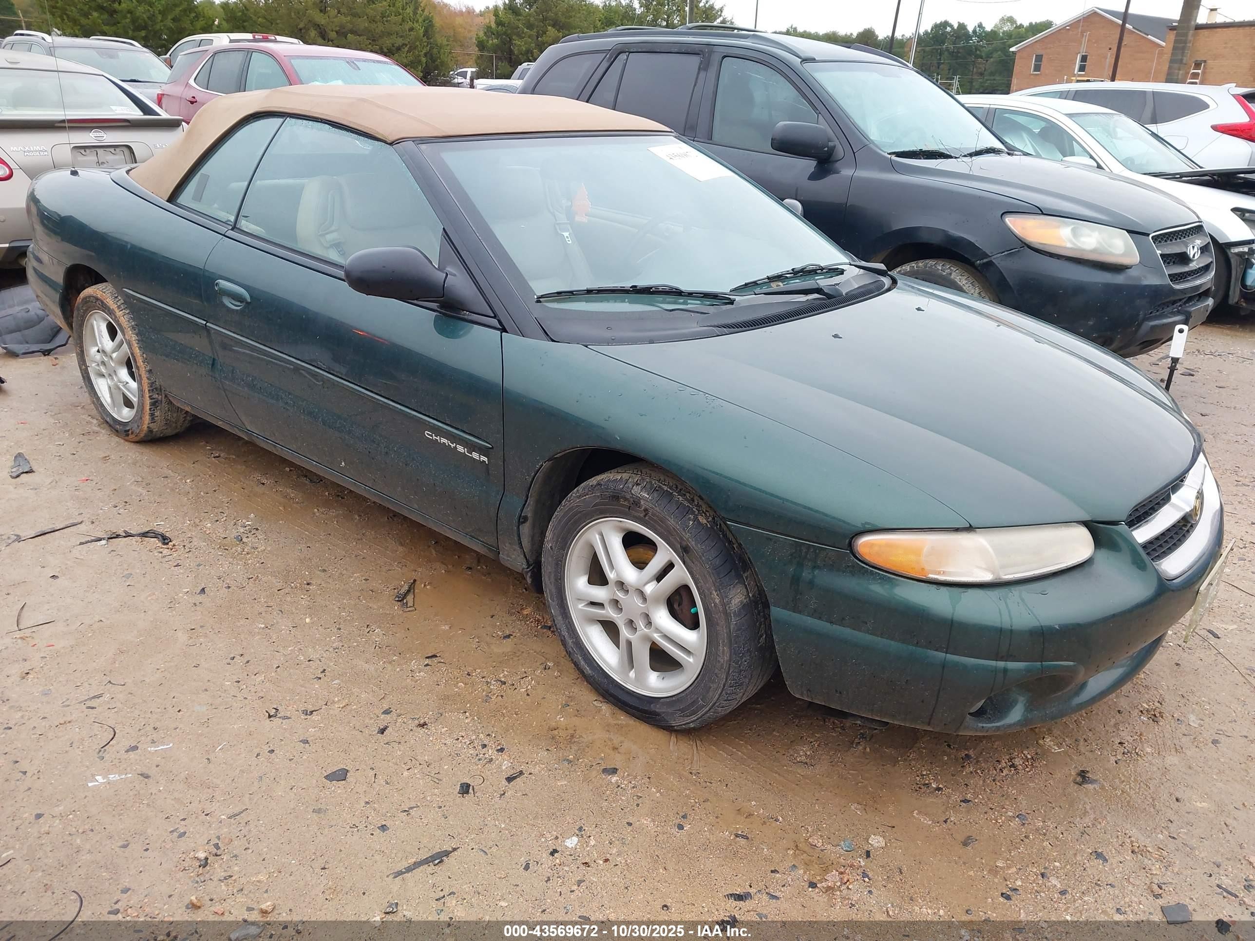 1997 Chrysler Sebring JXi, VIN 3C3EL55H3VT526811 — Перед