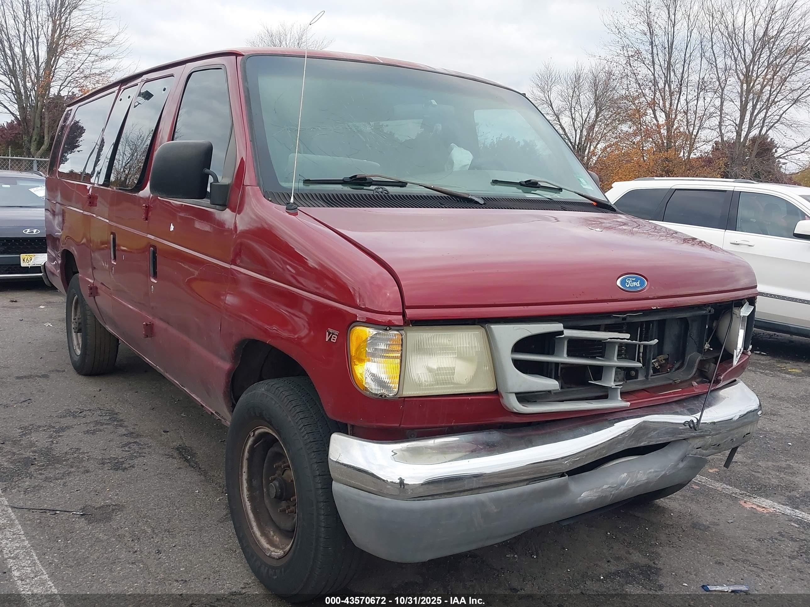 1997 Ford Econoline Wagon XL, VIN 1FBJS31L7VHB81247 — All over