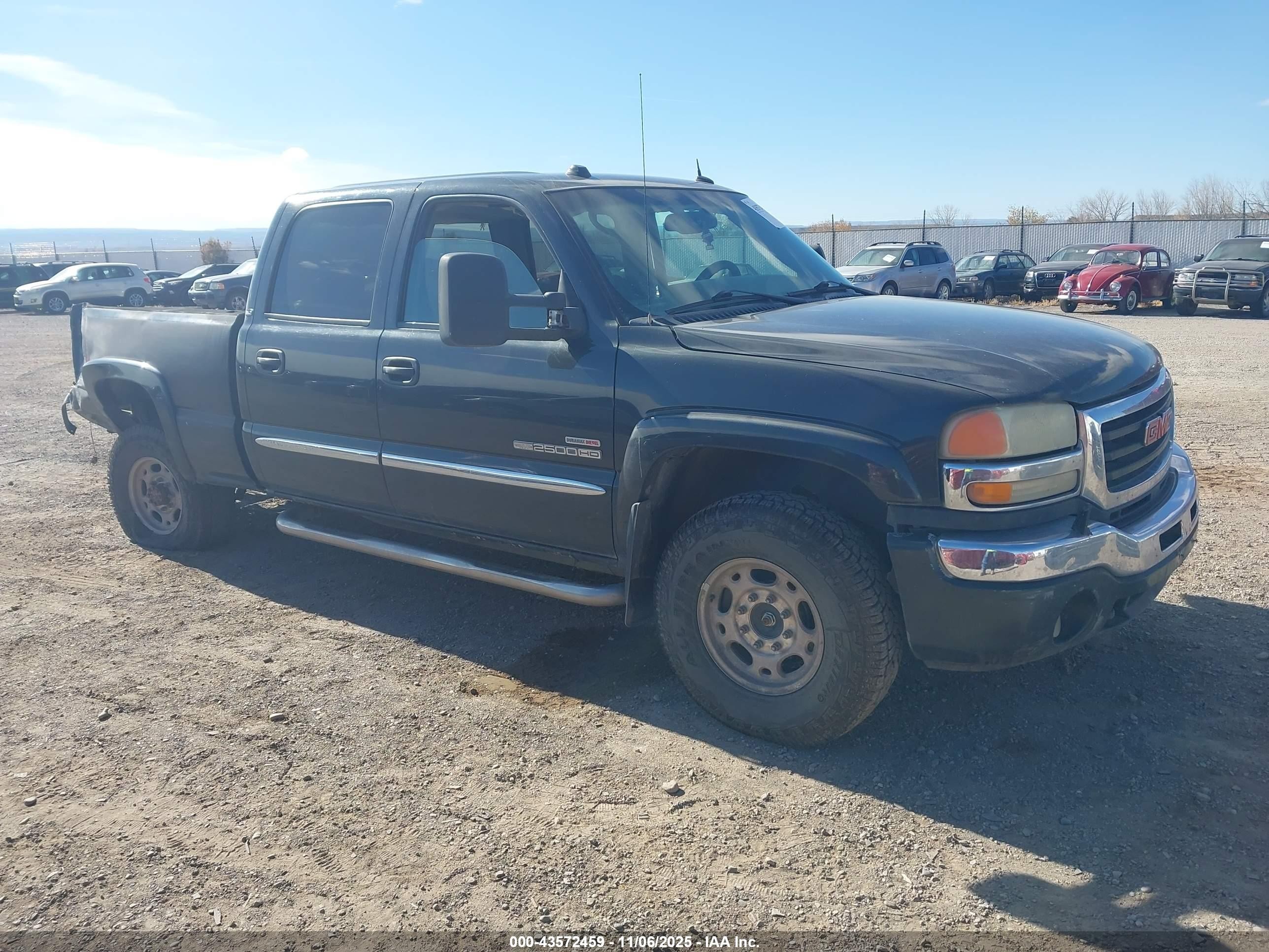 2005 GMC Sierra 2500HD SLT, VIN 1GTHK23285F807473 — Зад