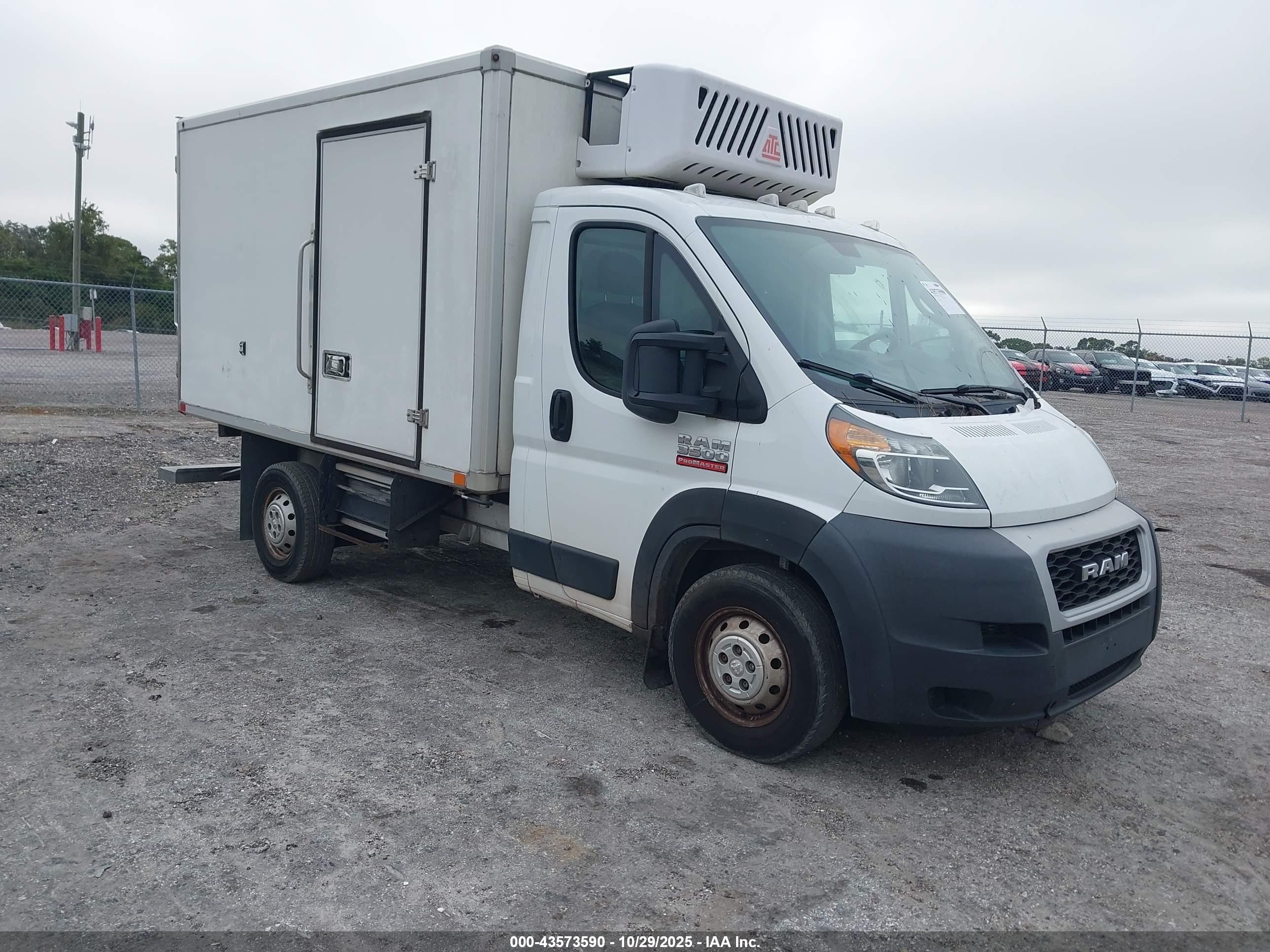 2019 Ram Promaster 3500, VIN 3C7WRVEGXKE545820 — Normal wear