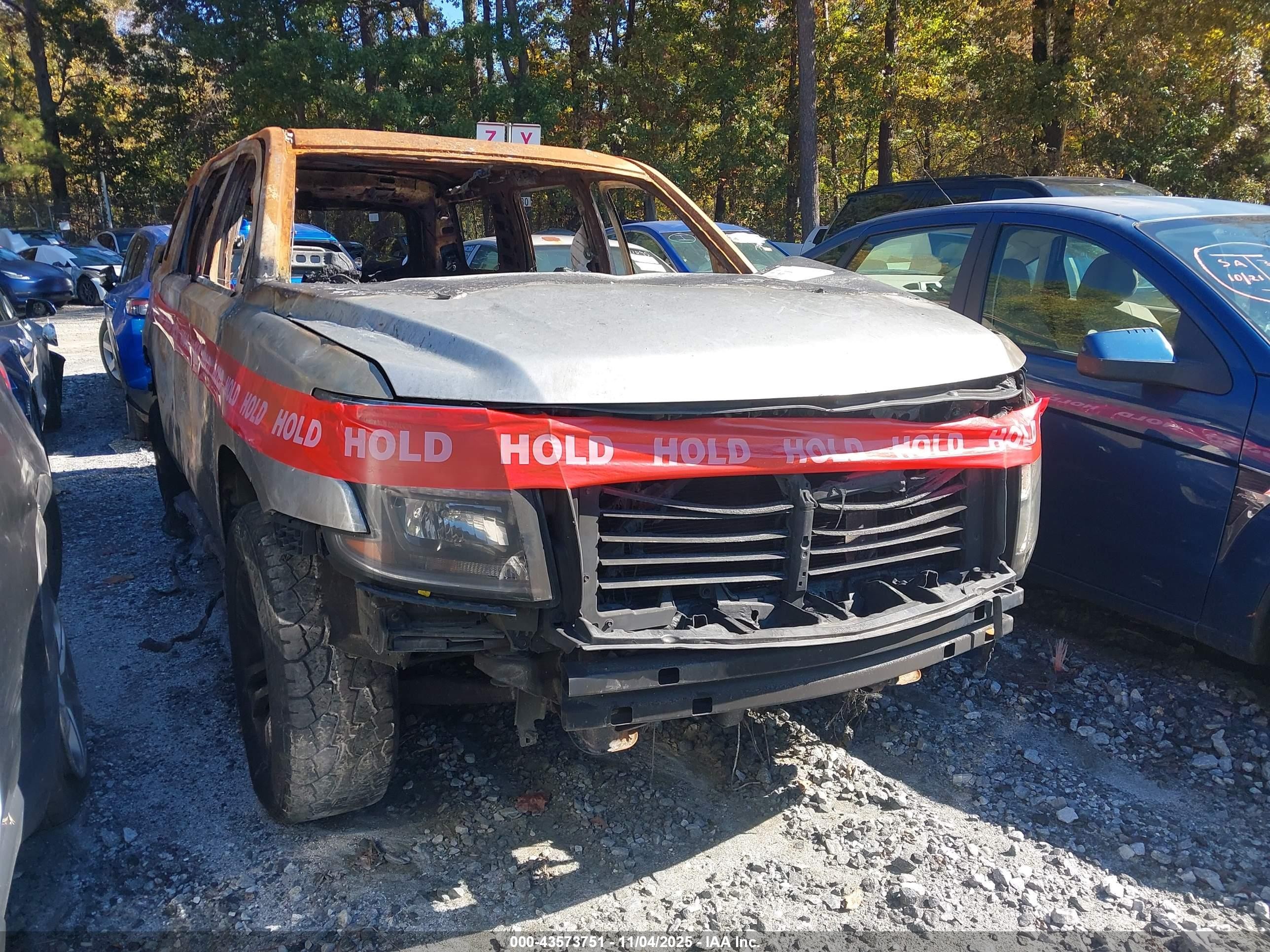 2019 Chevrolet Tahoe LT, VIN 1GNSKBKC6KR159200 — Theft recovery