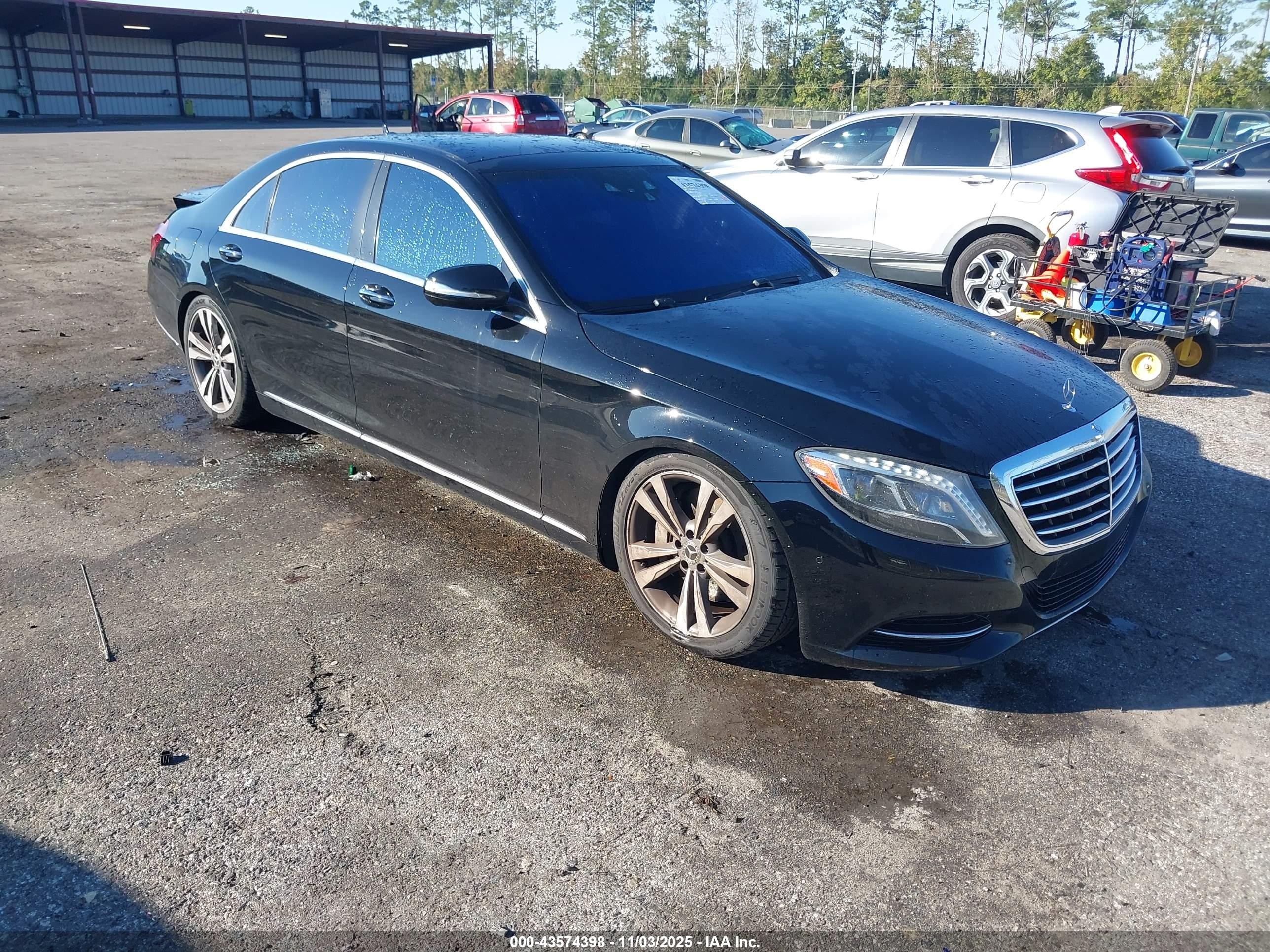 2016 Mercedes-Benz S 550, VIN WDDUG8CB5GA203677 — Storm