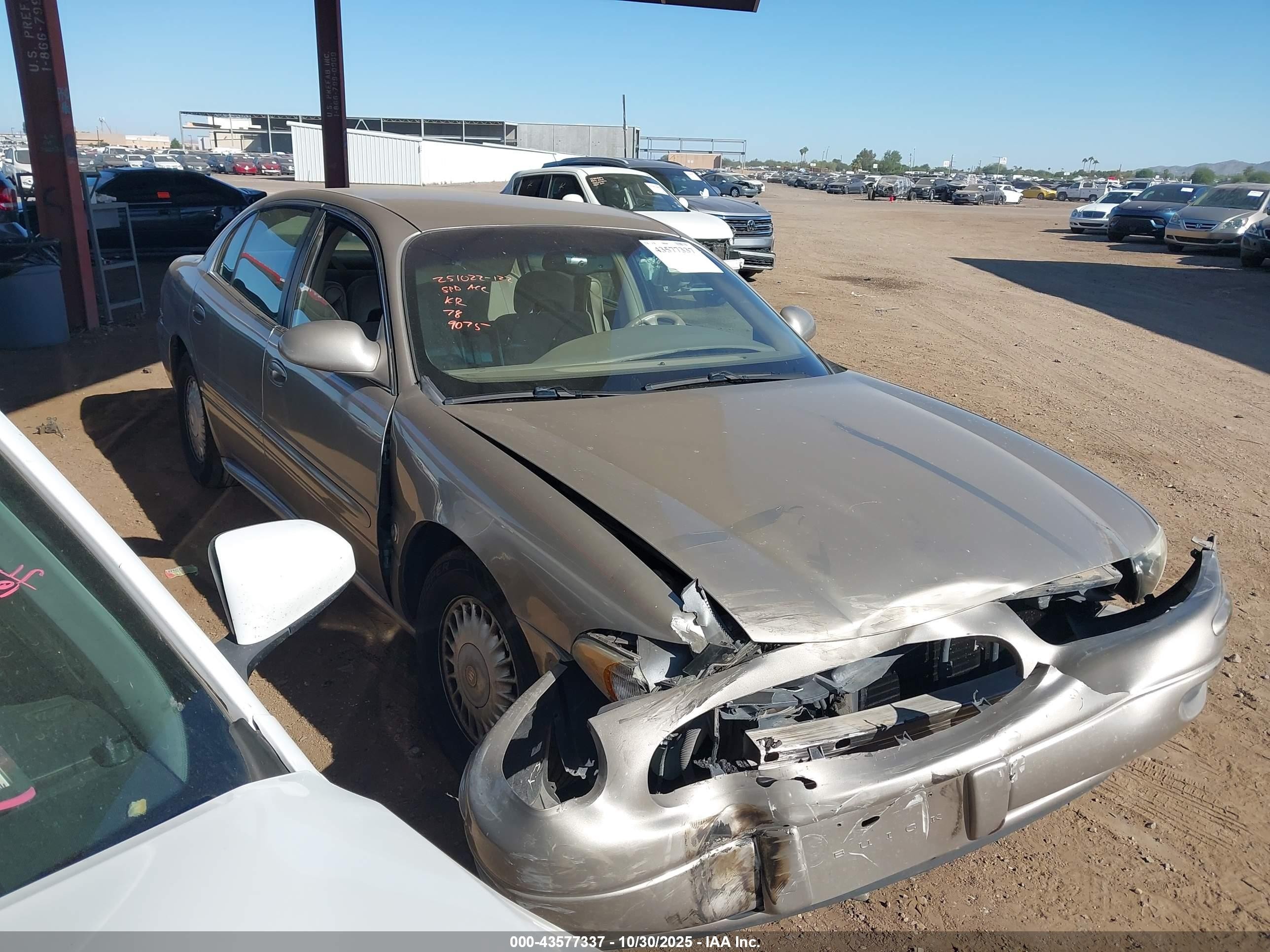 2000 Buick LeSabre Custom, VIN 1G4HP54K7Y4219075 — Front end
