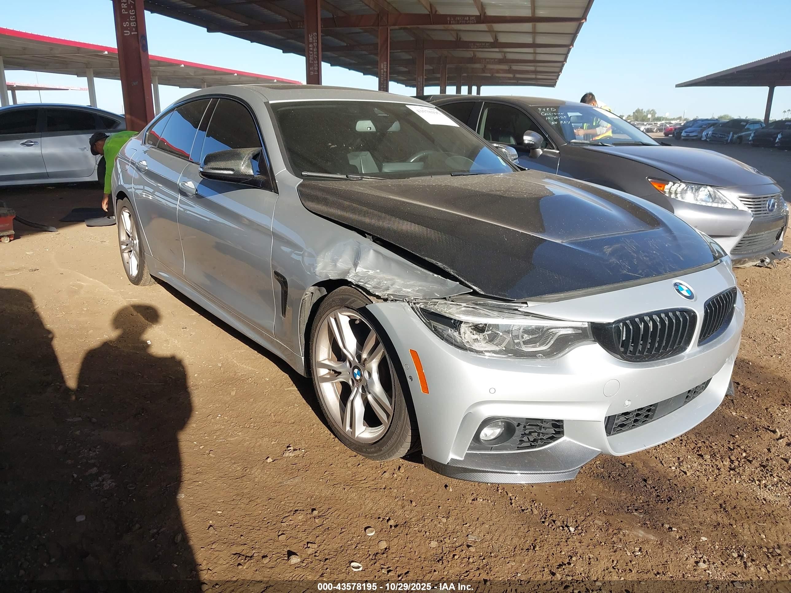 2018 BMW 4 Series 440i xDrive, VIN WBA4J7C56JBB99074 — Front end