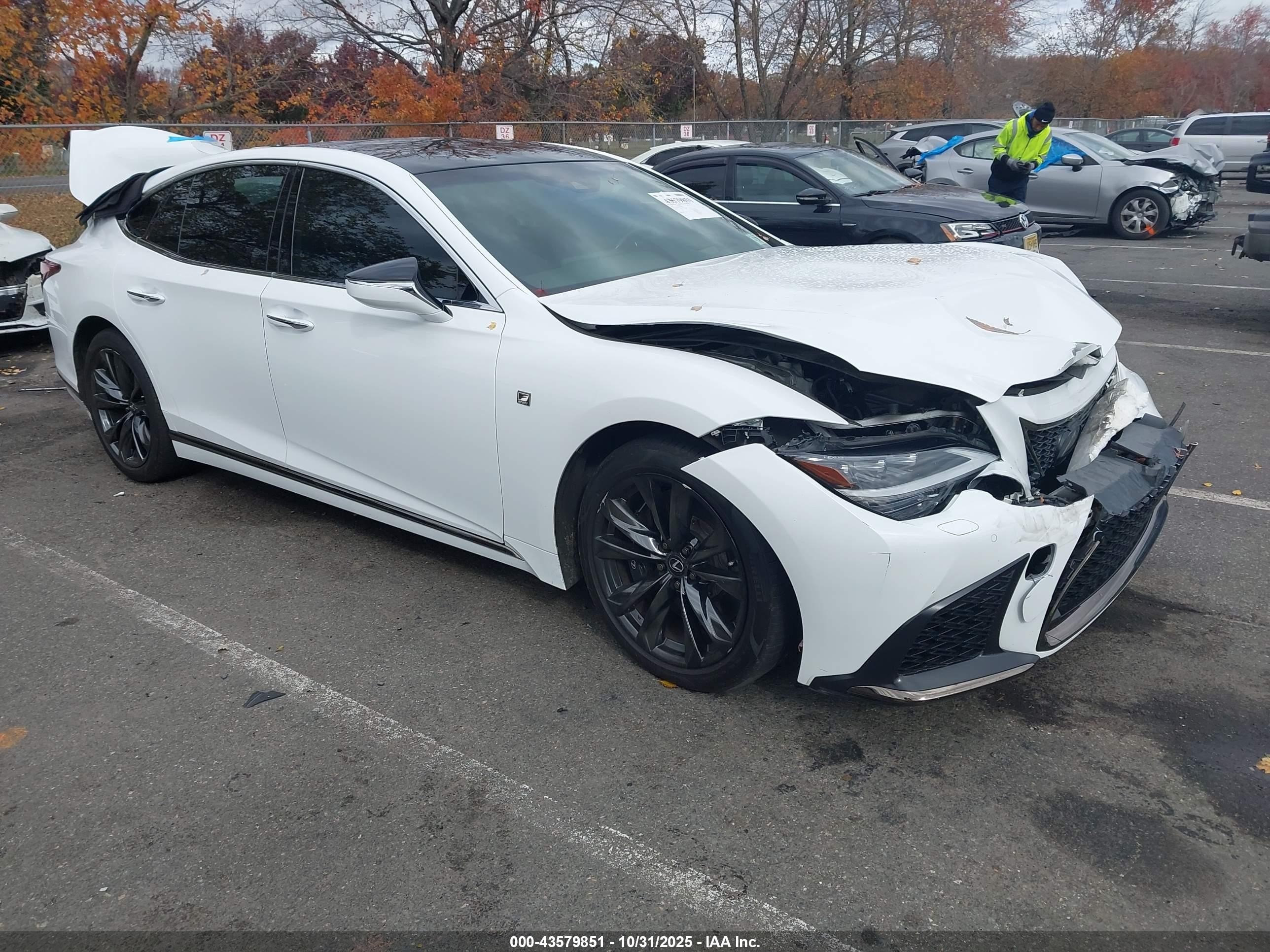 2021 Lexus LS 500 F Sport, VIN JTHF51GF4M5008881 — По всему кузову