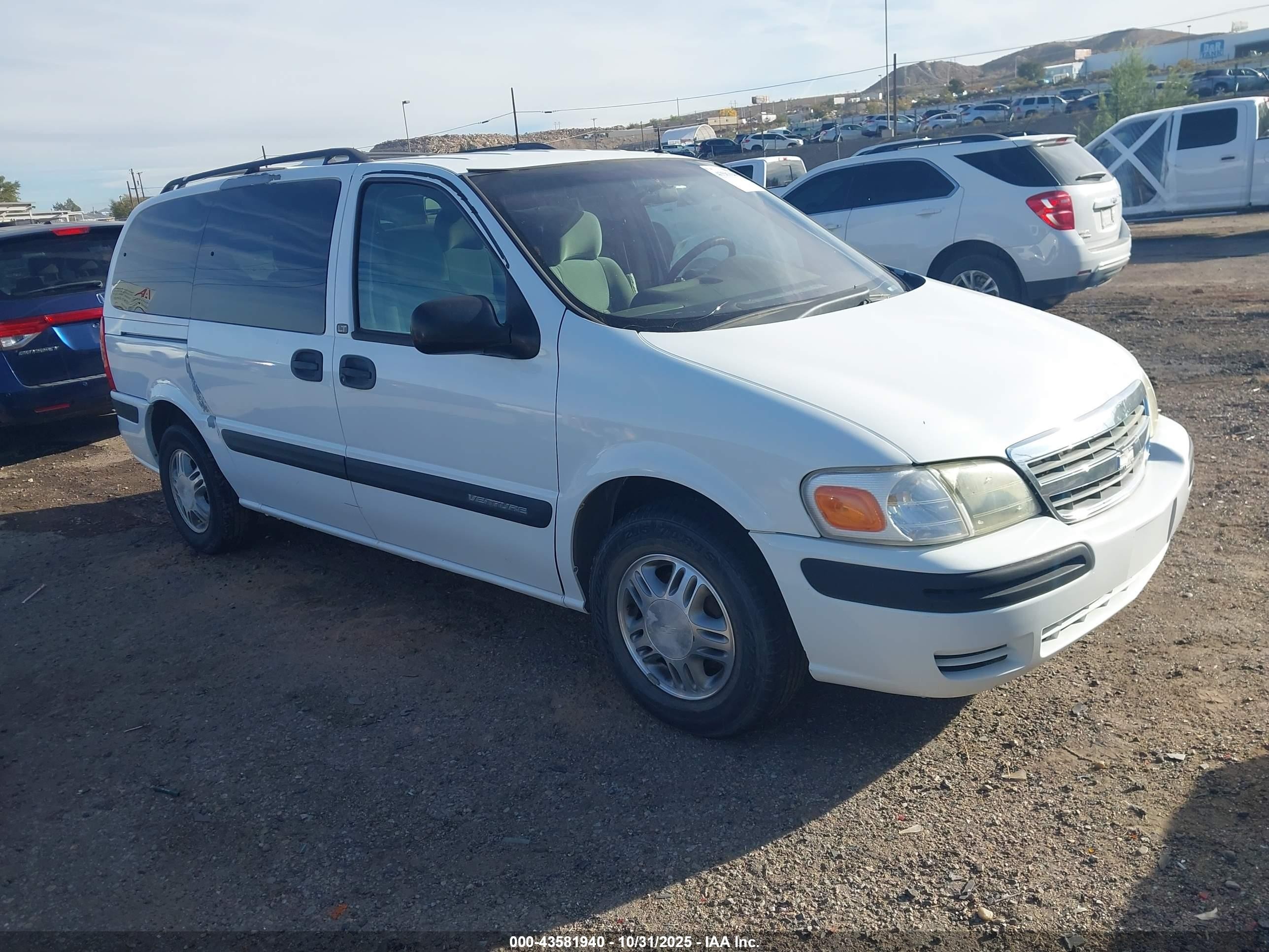 2001 Chevrolet Venture LS Y3G Mobility, VIN 1GNDX03E41D242053 — Mechanical