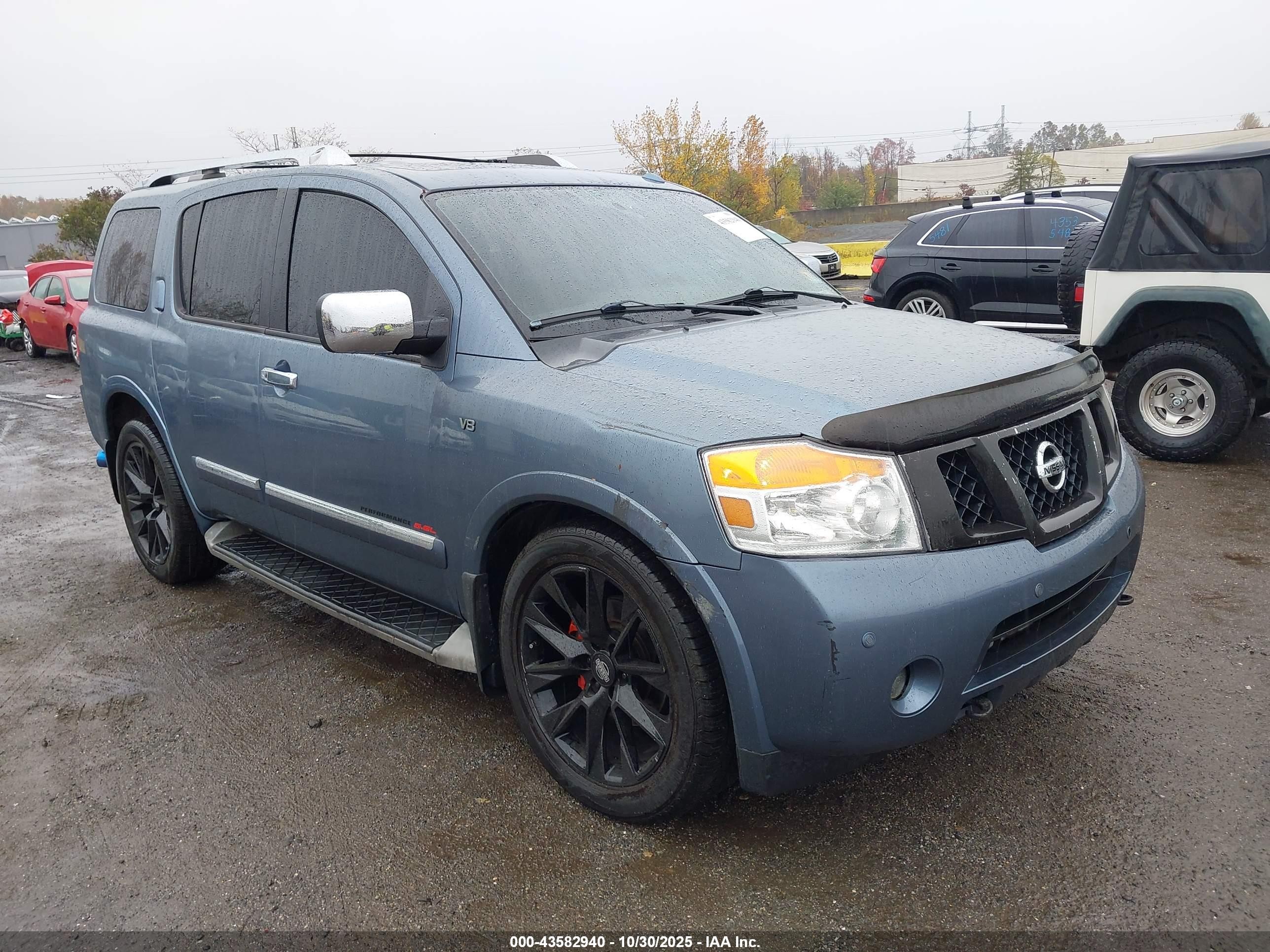 2012 Nissan Armada Platinum, VIN 5N1BA0NE0CN608548 — Side
