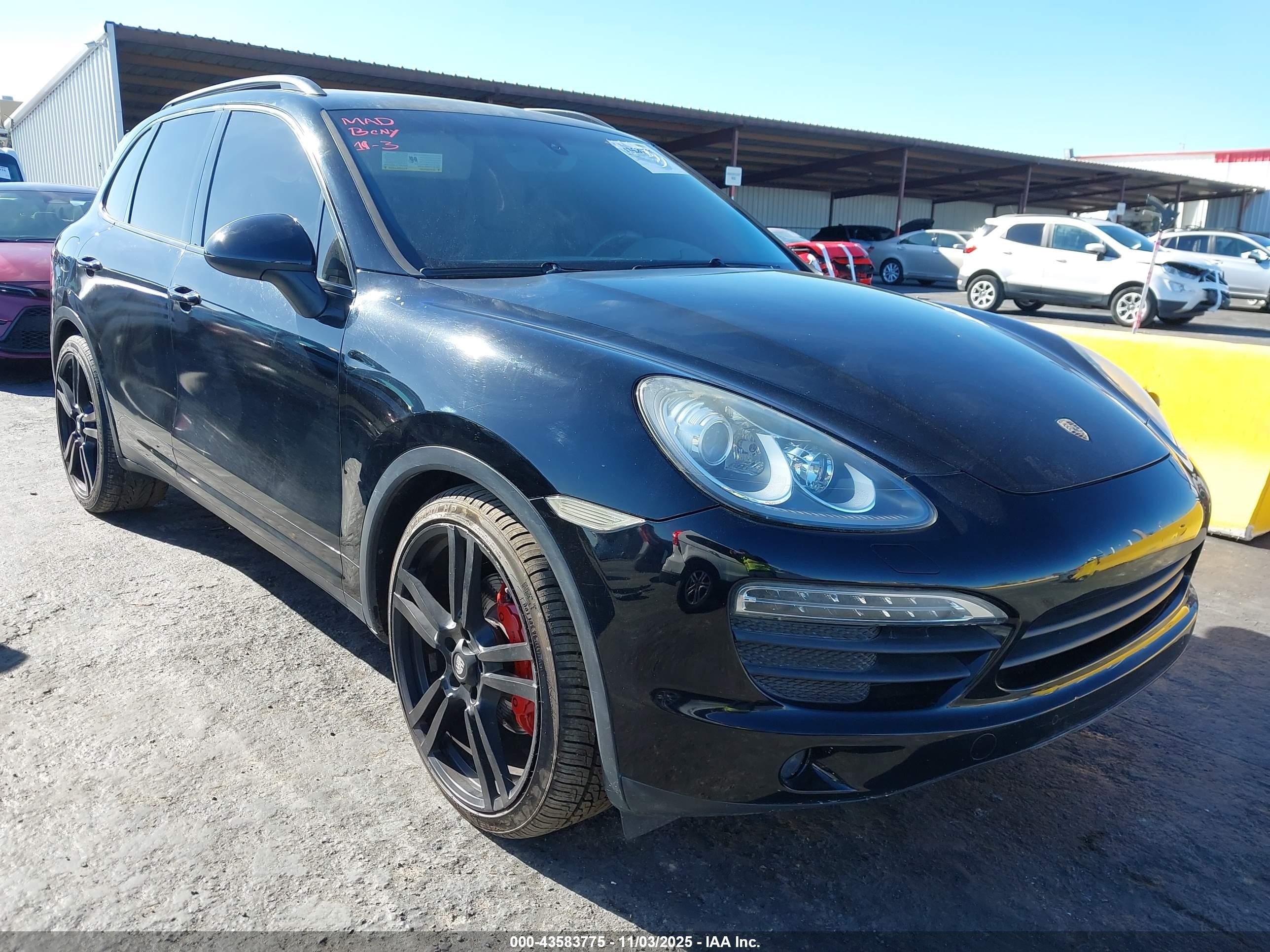 2011 Porsche Cayenne S, VIN WP1AB2A29BLA44069 — Theft recovery