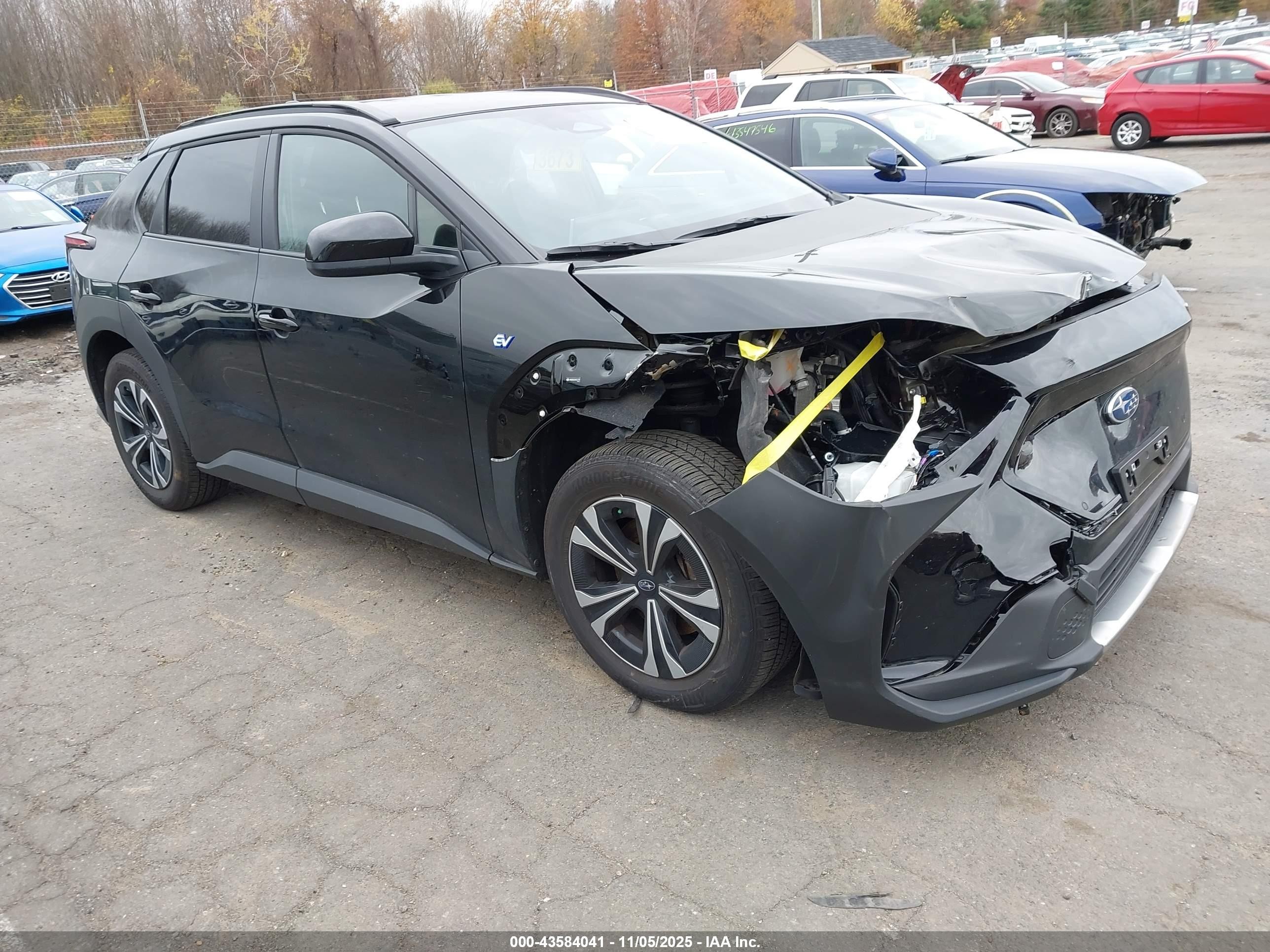 2024 Subaru Solterra Premium, VIN JTMABABA3RA053759 — Front end