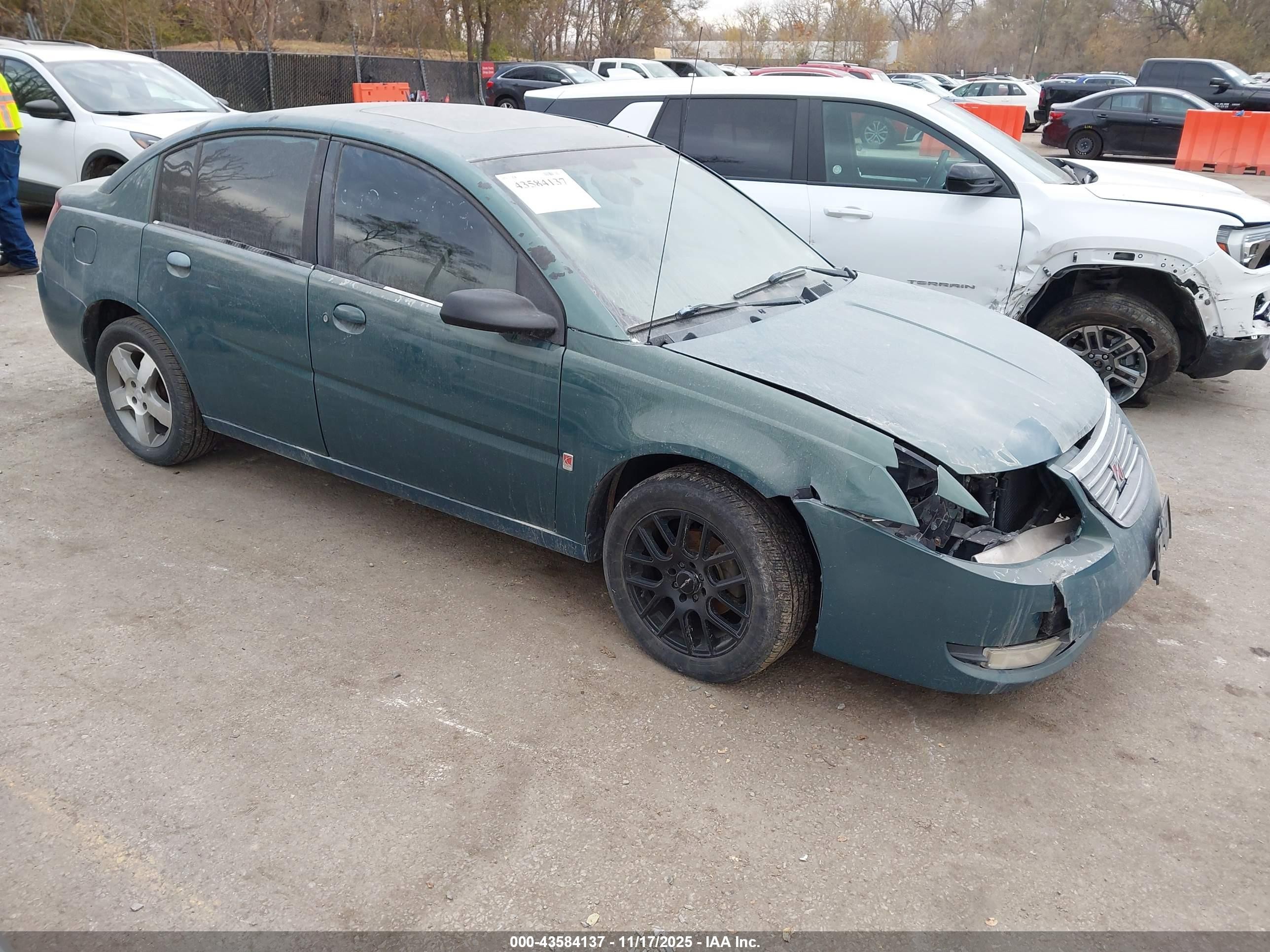 2007 Saturn ION ION 3, VIN 1G8AL58F47Z106467 — Front end