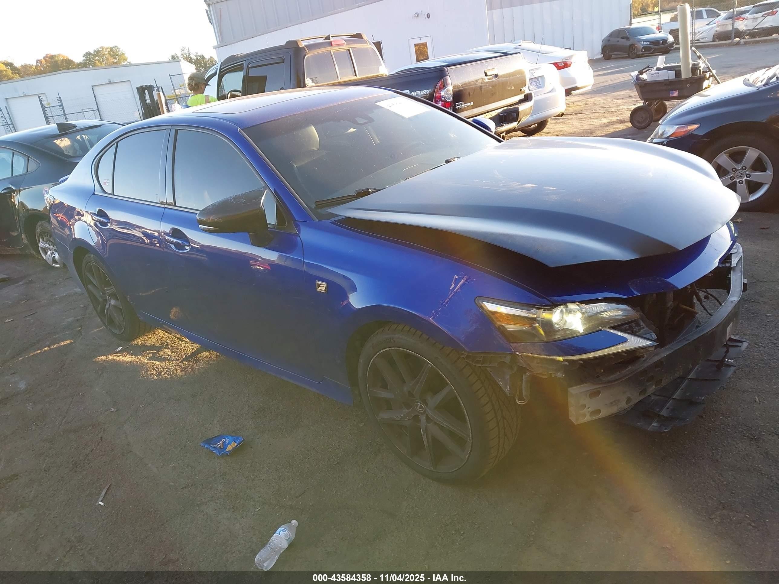 2020 Lexus GS 350 F Sport, VIN JTHEZ1BL9LA020060 — Перед