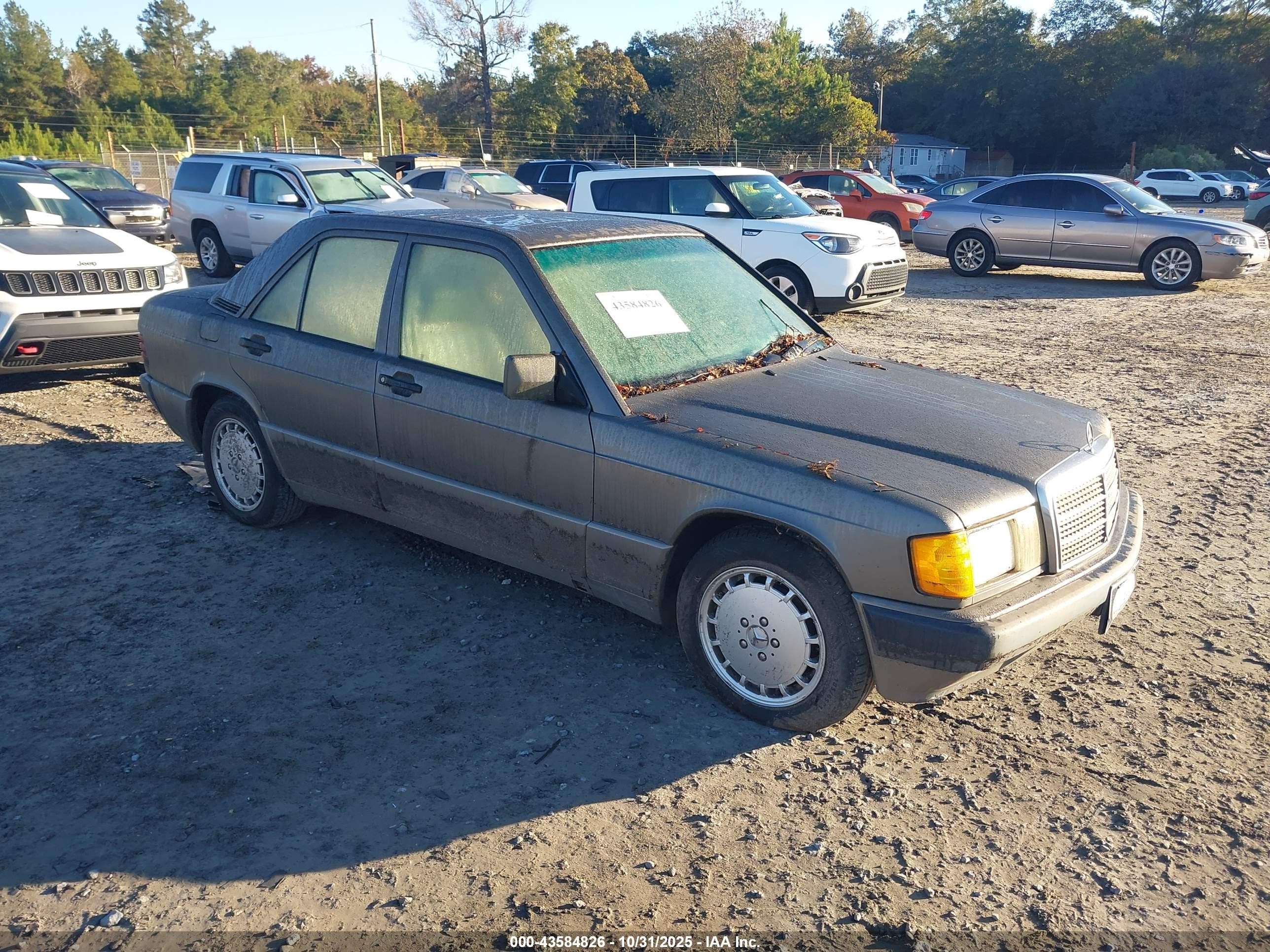 1993 Mercedes-Benz 190, VIN WDBDA29D8PG079238 — Mechanical