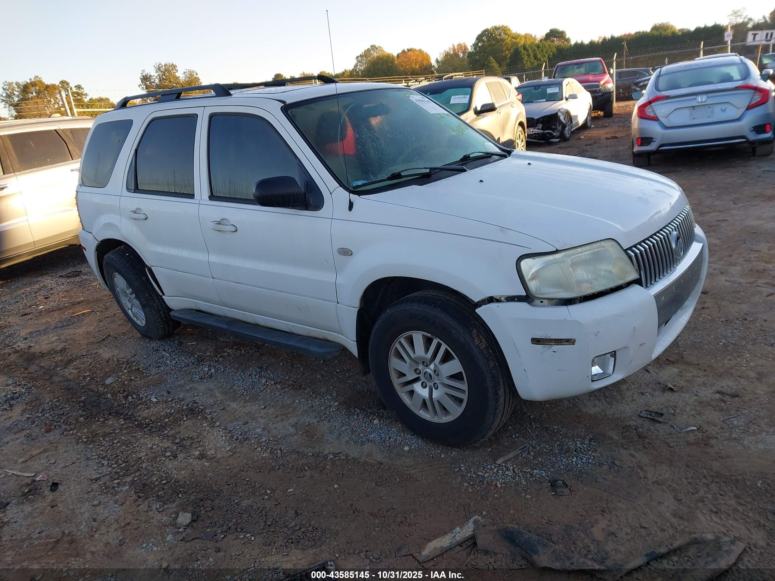 2005 Mercury Mariner Luxury, VIN 4M2YU56185DJ29568 — Undercarriage