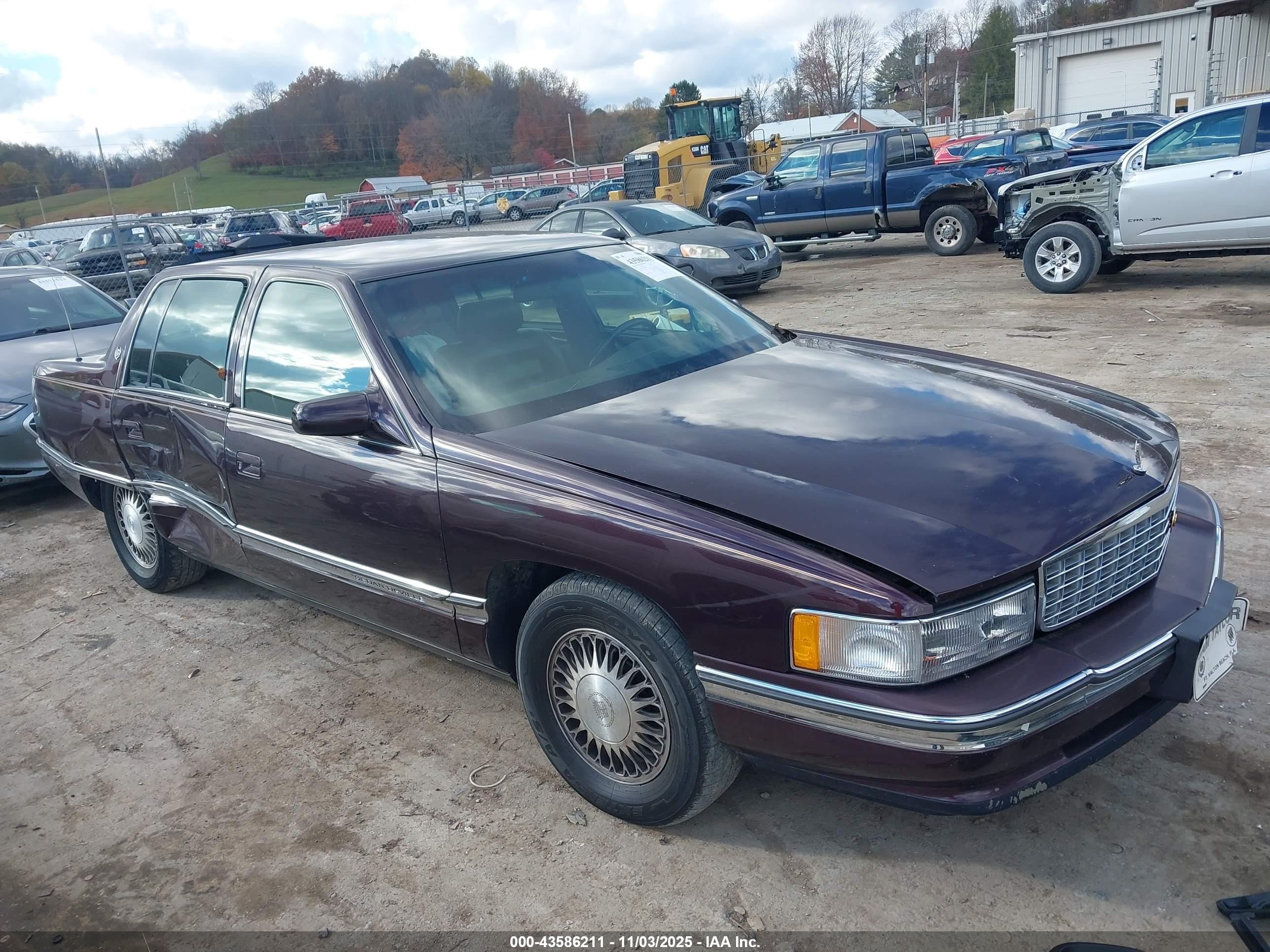1995 Cadillac DeVille, VIN 1G6KD52B8SU232420 — Бок