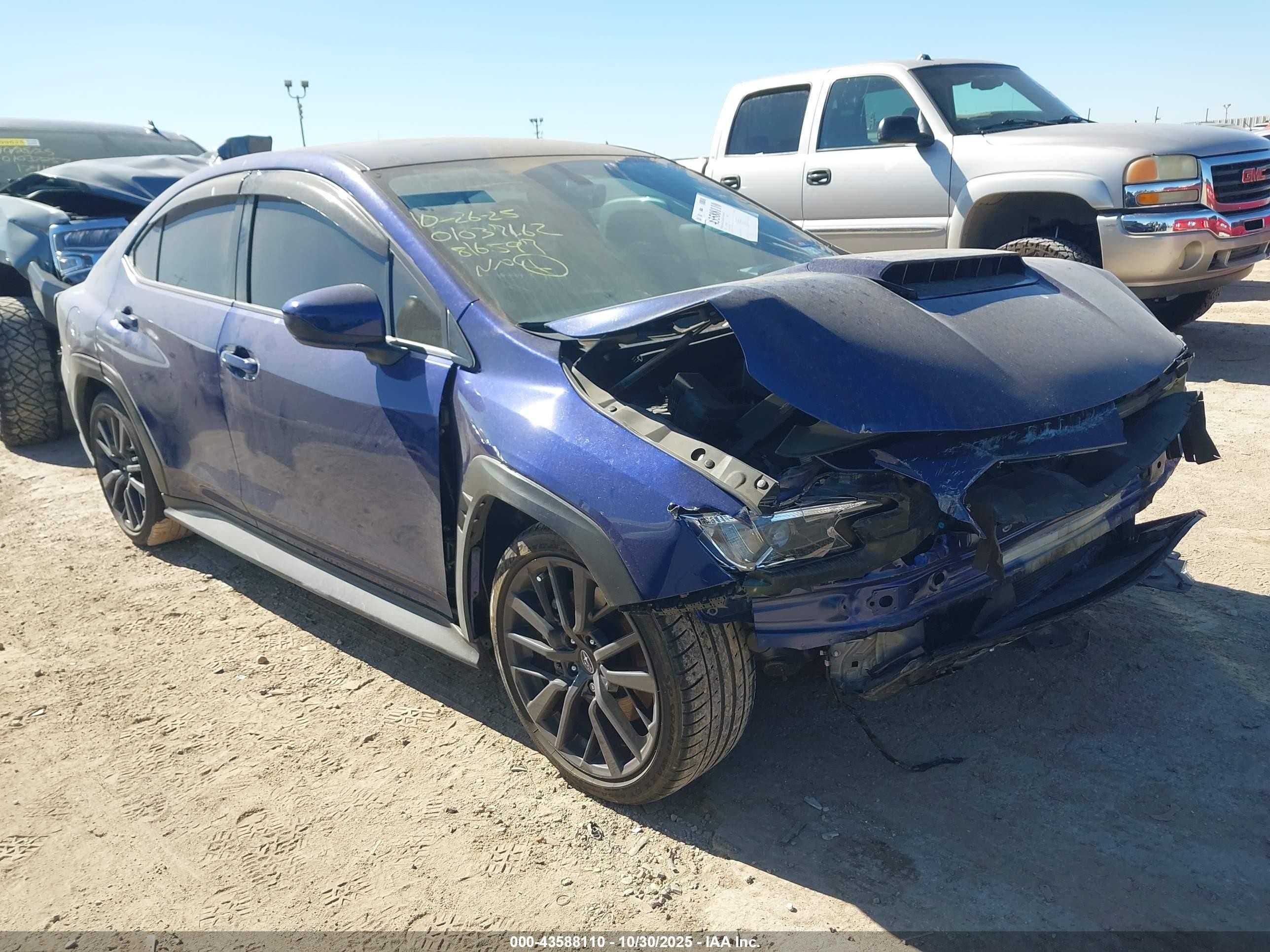 2023 Subaru WRX Premium, VIN JF1VBAF61P9816597 — Фото с аукциона