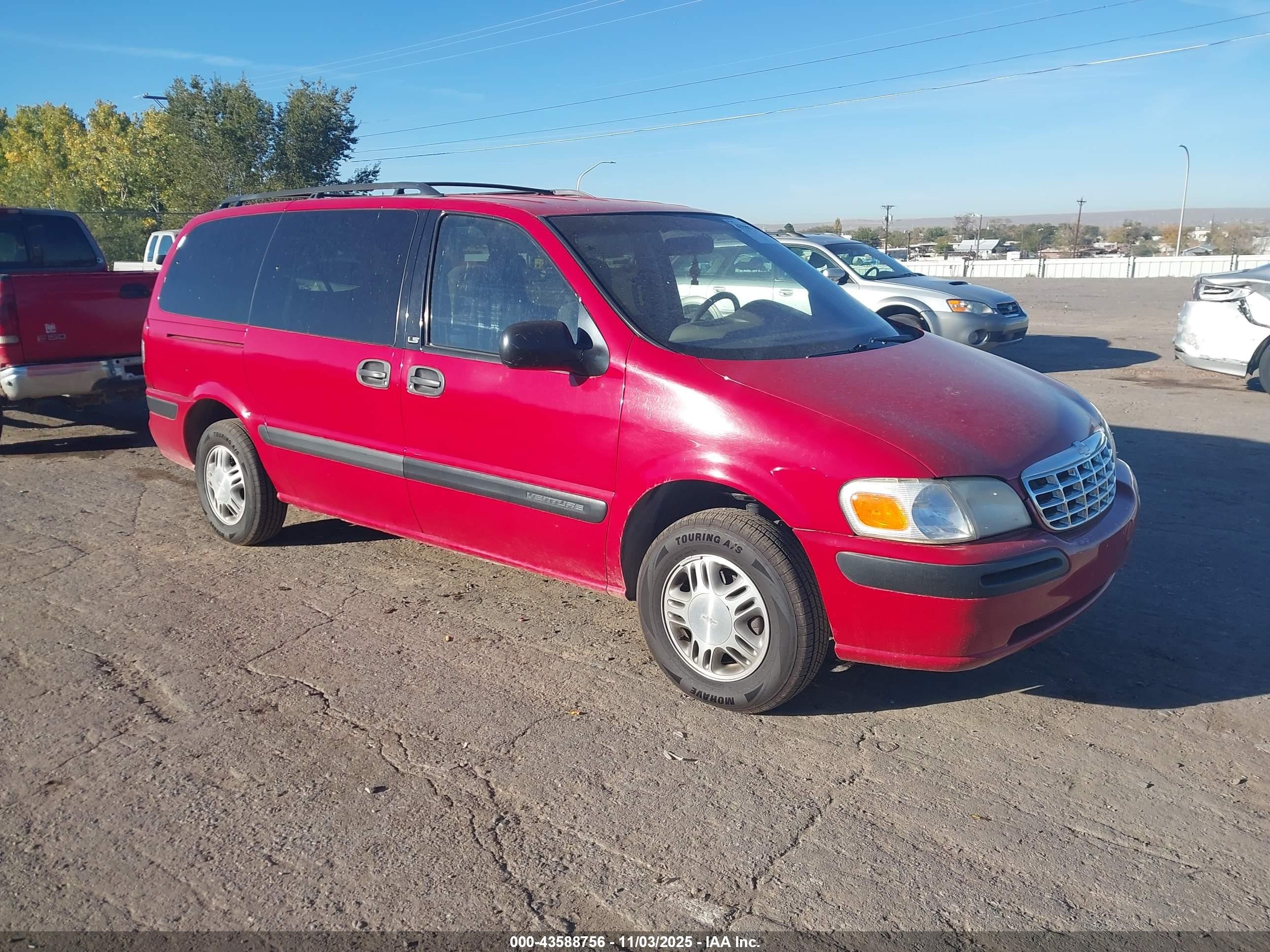 1997 Chevrolet Venture, VIN 1GNDX03E3VD186953 — Front end