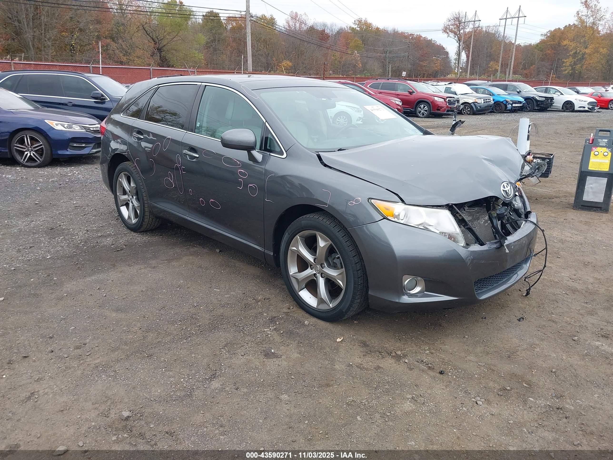 2012 Toyota Venza XLE, VIN 4T3BK3BB0CU073324 — Front end