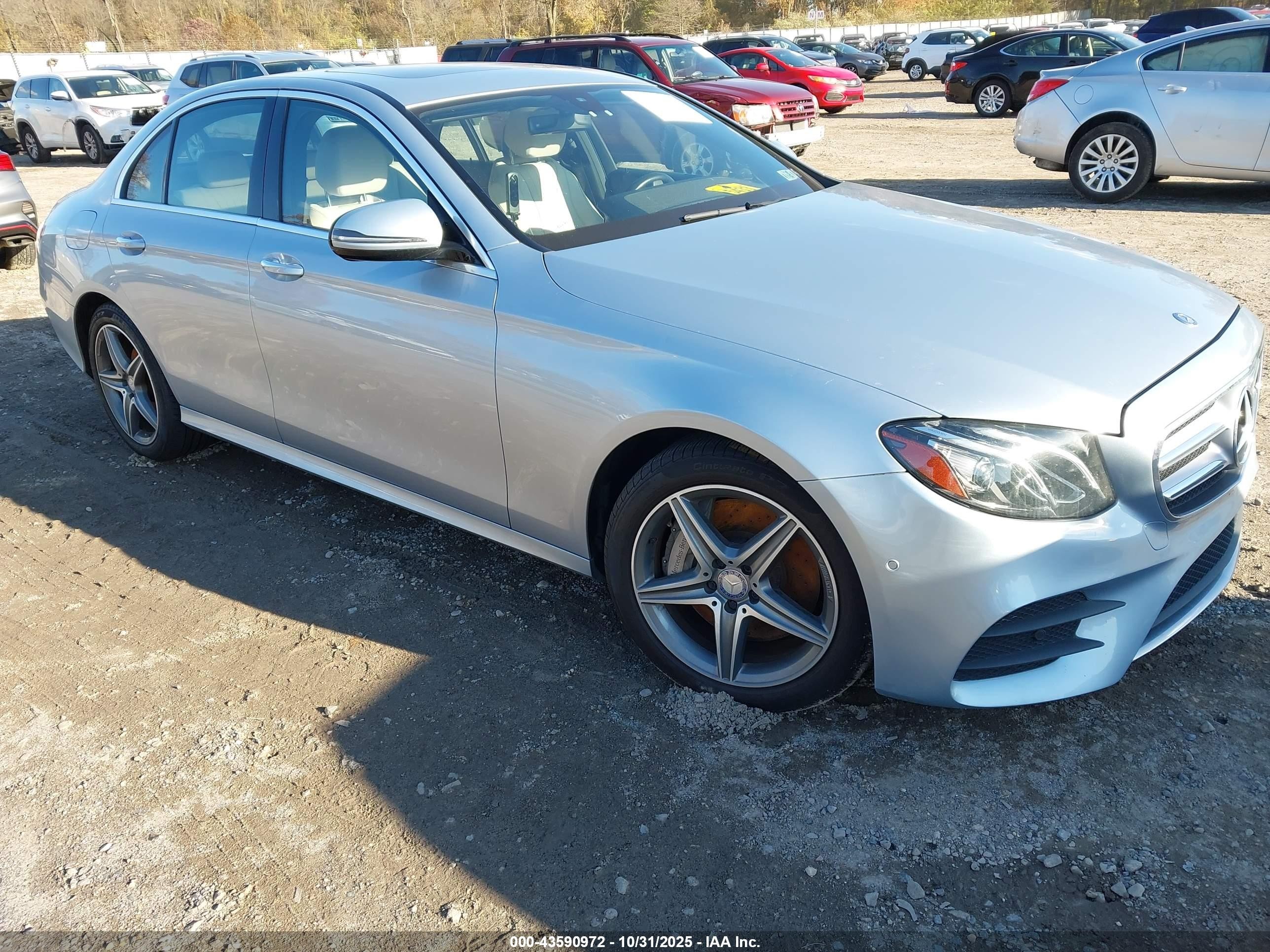 2017 Mercedes-Benz E 300 Luxury, VIN WDDZF4KBXHA195662 — Storm
