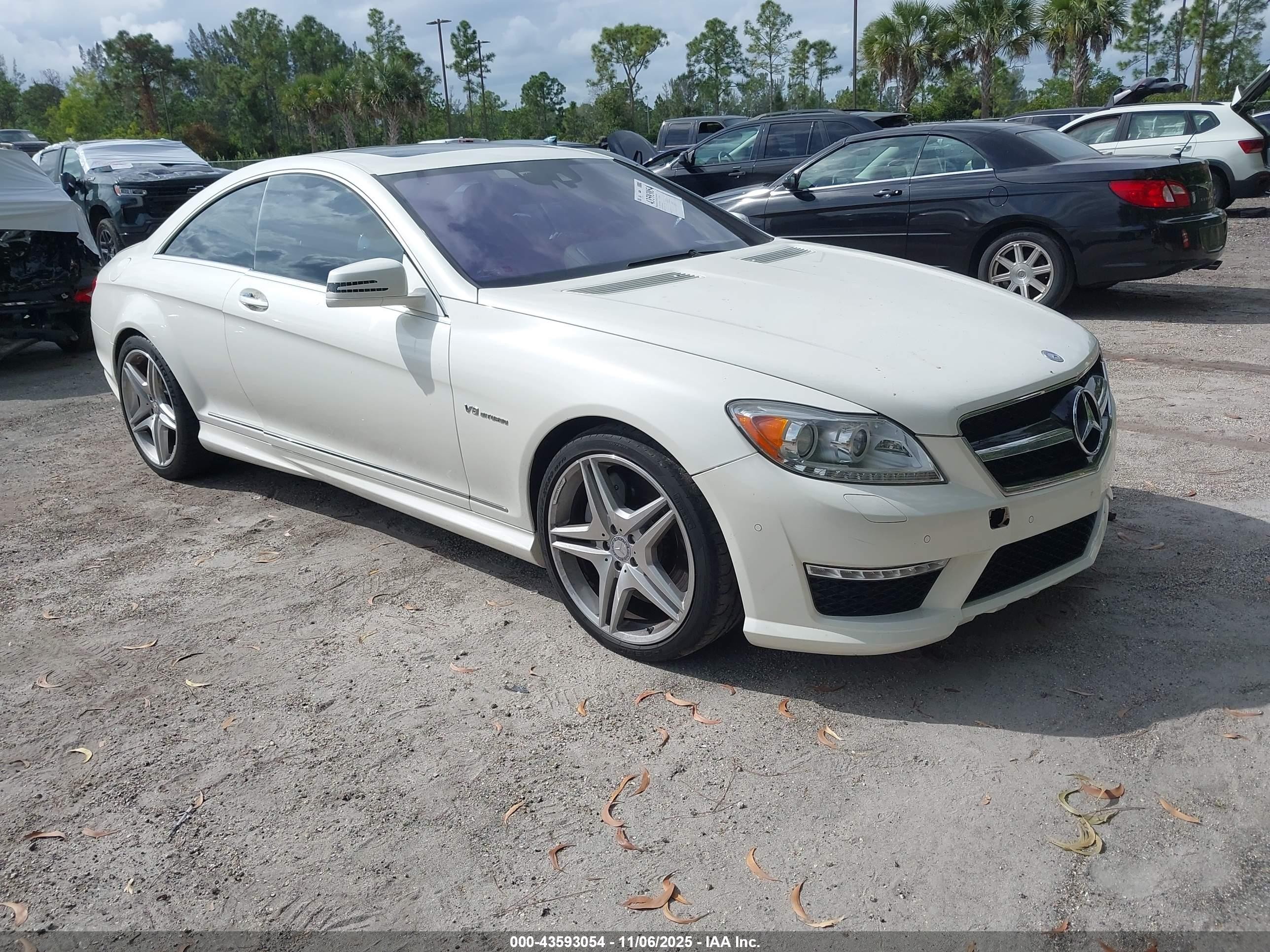 2011 Mercedes-Benz CL 63 AMG, VIN WDDEJ7EB1BA026390 — Water / flood