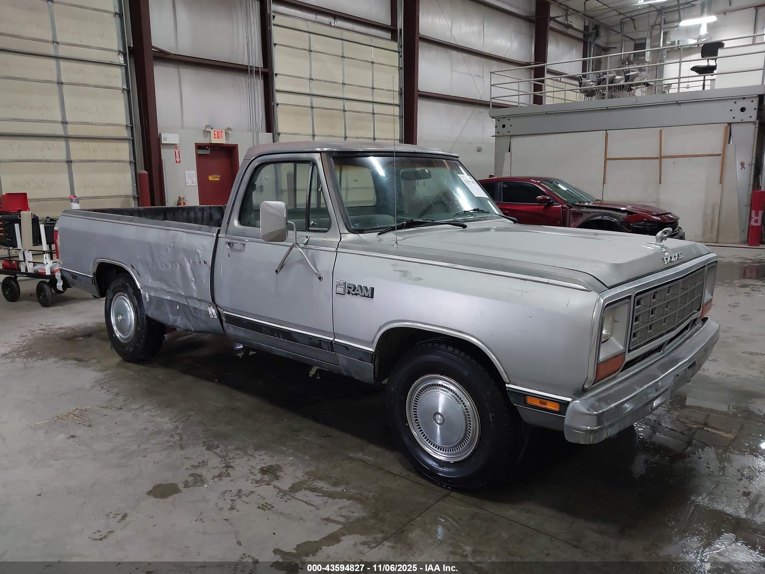 1984 Dodge D Series, VIN 1B7KD3416ES326270 — Rear end