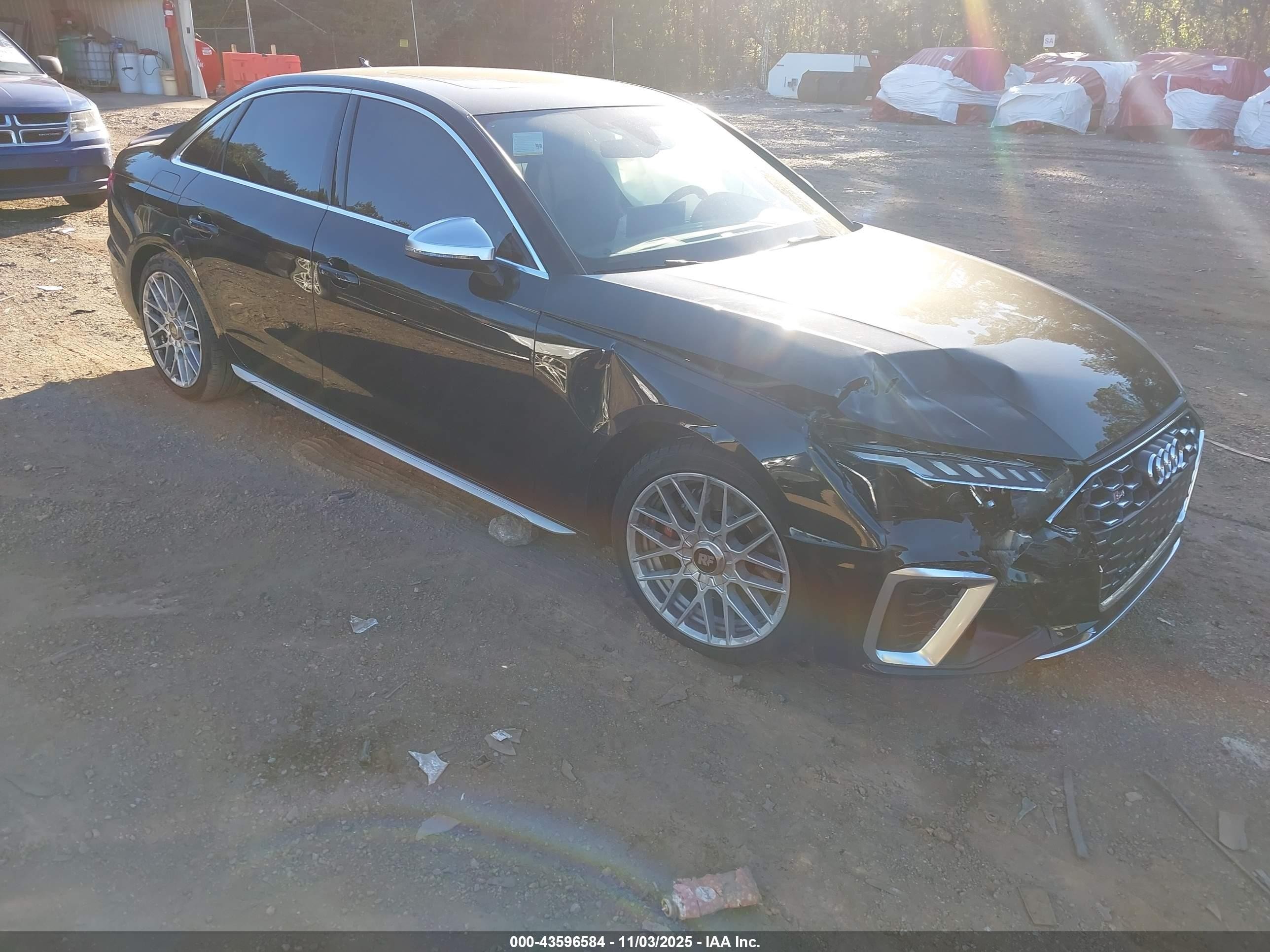 2022 Audi S4, VIN WAUA4AF46NA039277 — Front end
