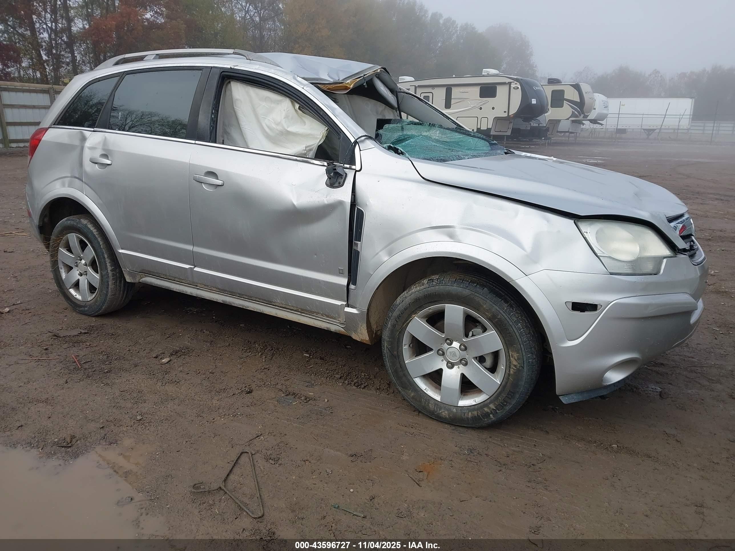2008 Saturn VUE XR, VIN 3GSCL53768S531626 — Frame damage