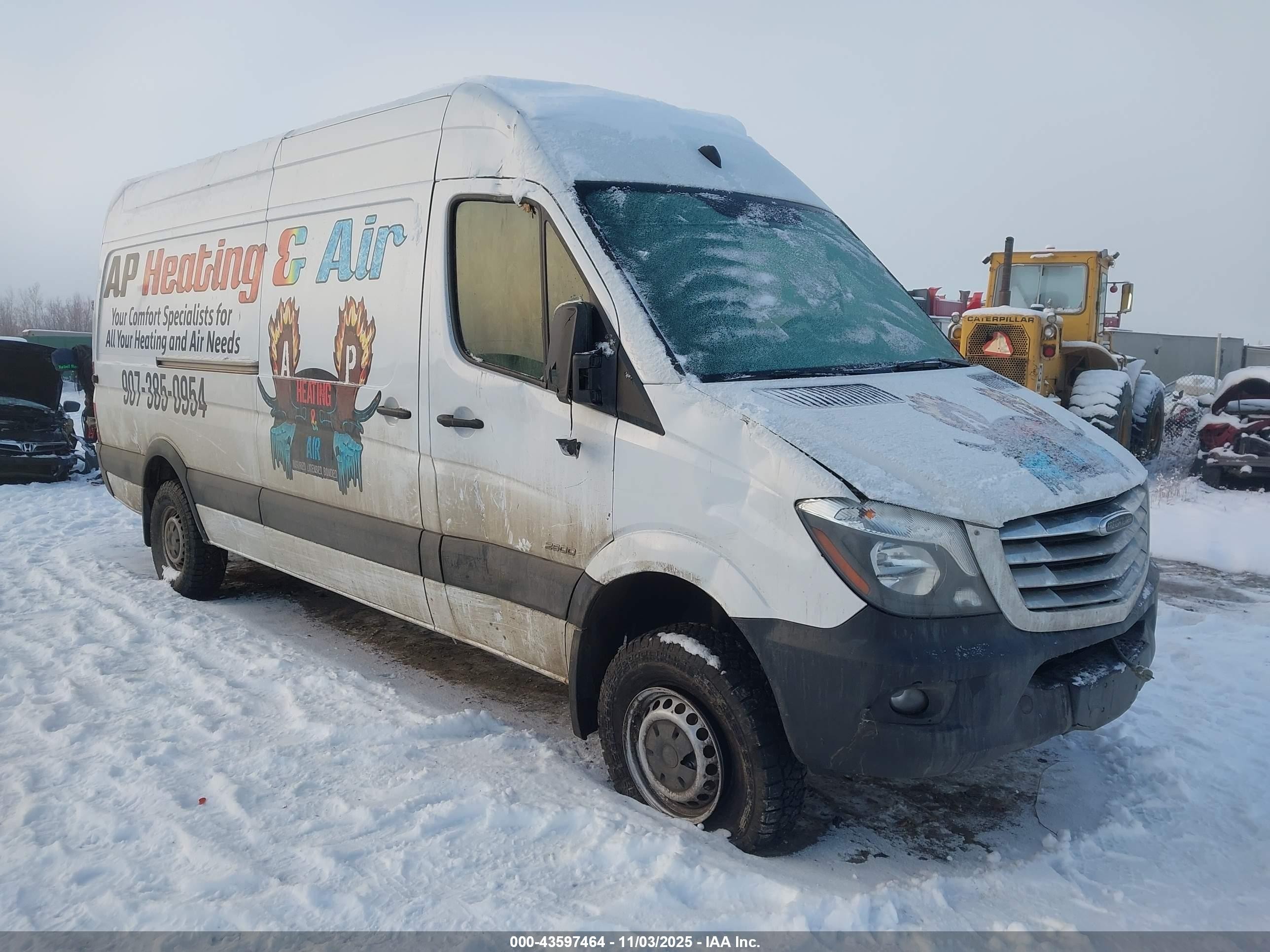 2016 Freightliner Sprinter, VIN WDYFE8CD0GP311099 — Side