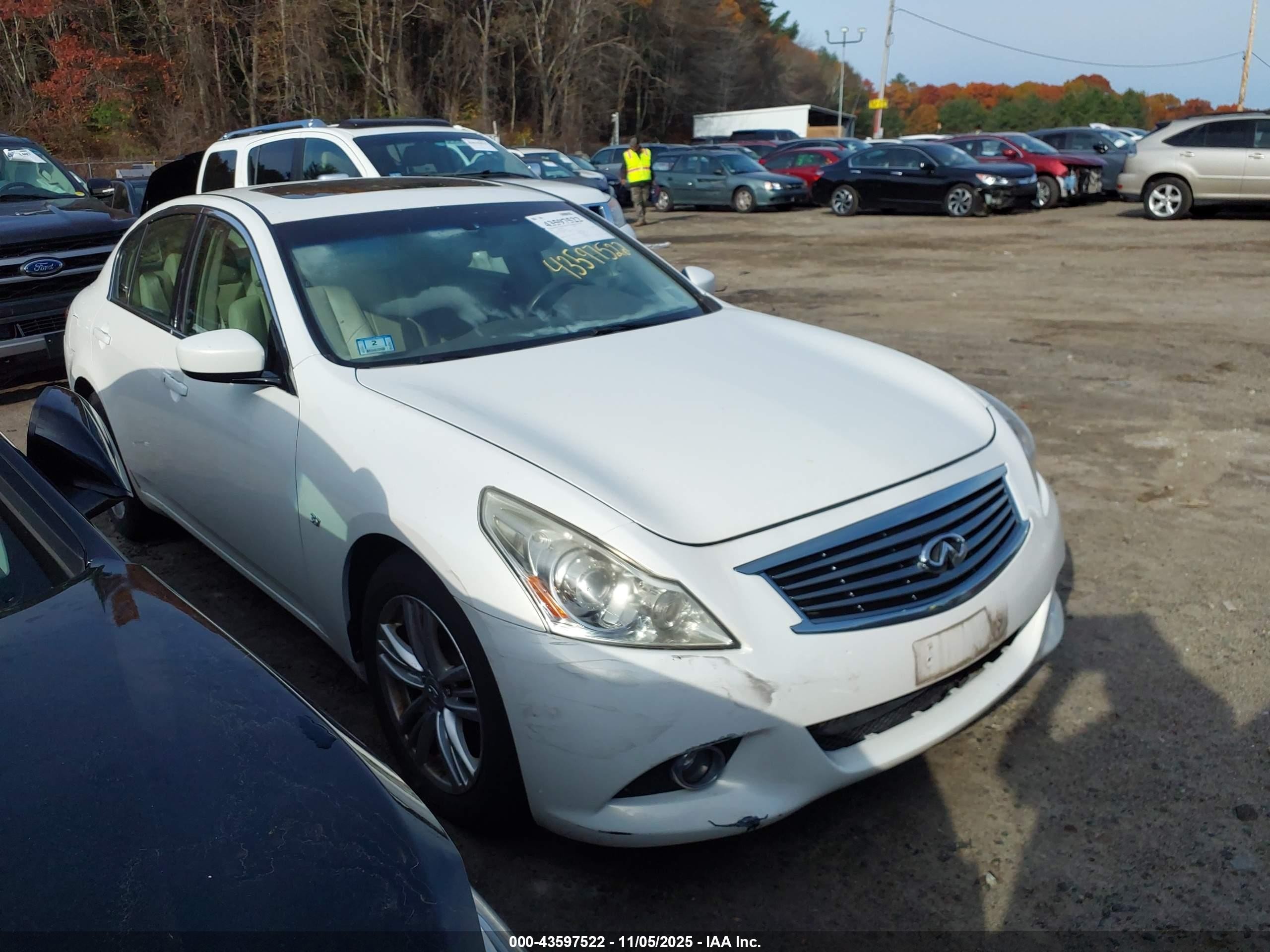 2015 Infiniti Q40, VIN JN1CV6ARXFM650053 — Electrical