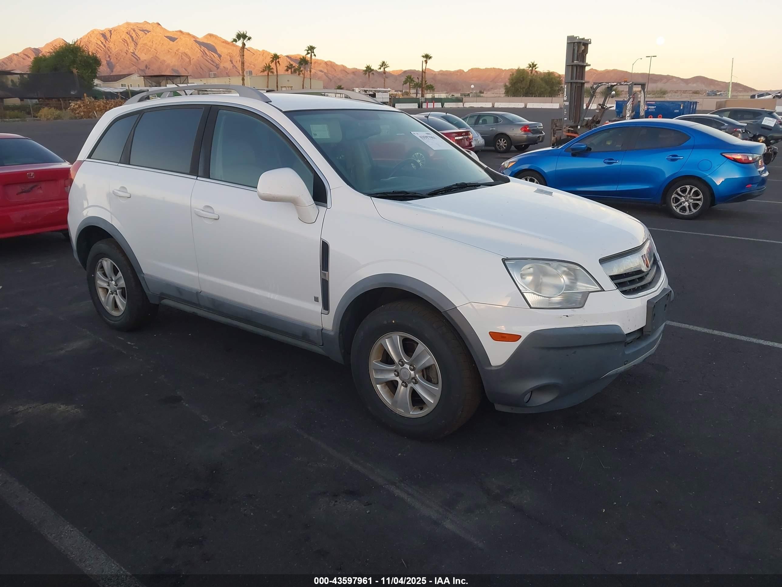 2008 Saturn VUE XE, VIN 3GSDL43N88S523637 — Крыша