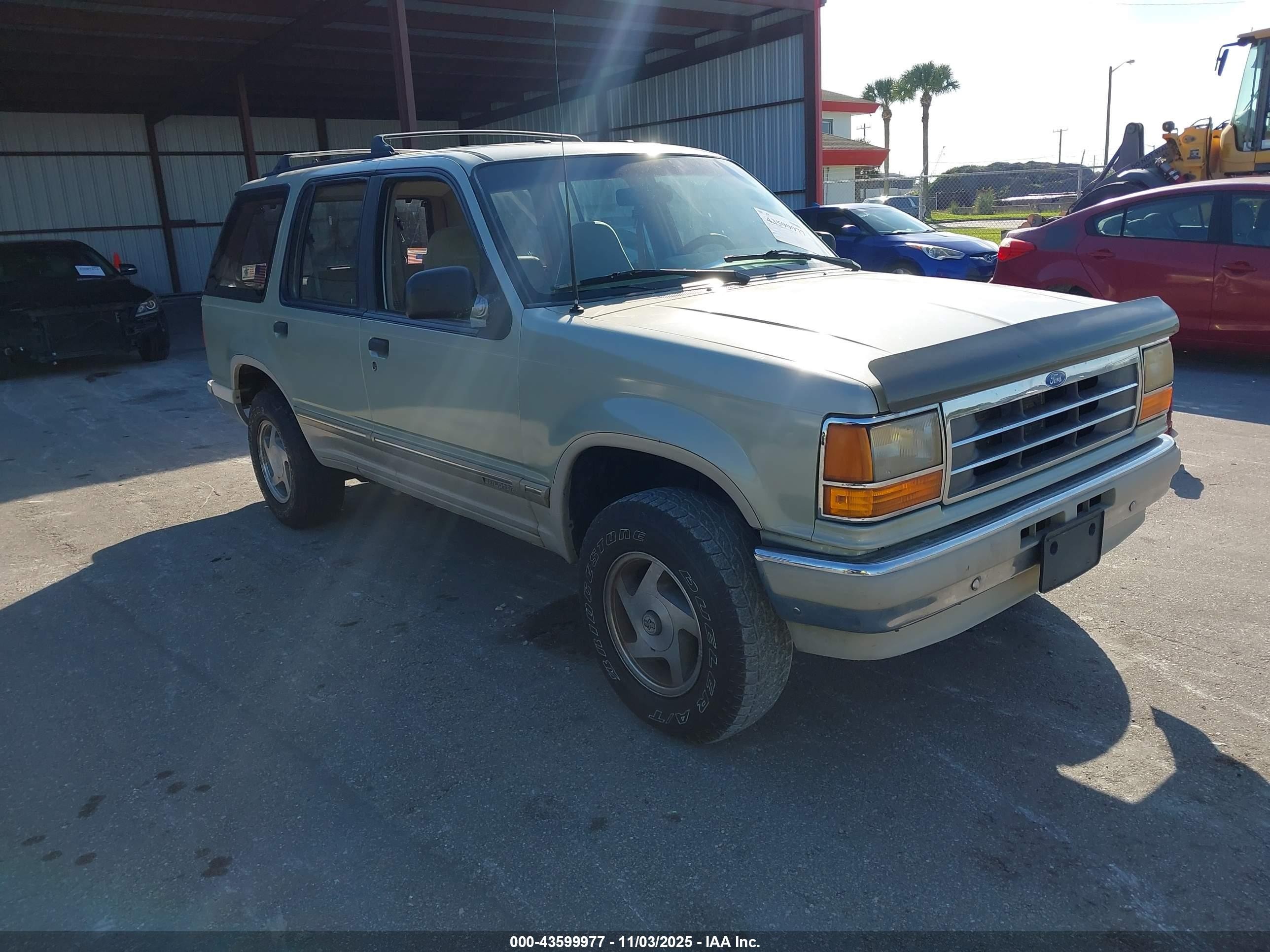 1991 Ford Explorer XL, VIN 1FMDU34X1MUA51872 — Normal wear