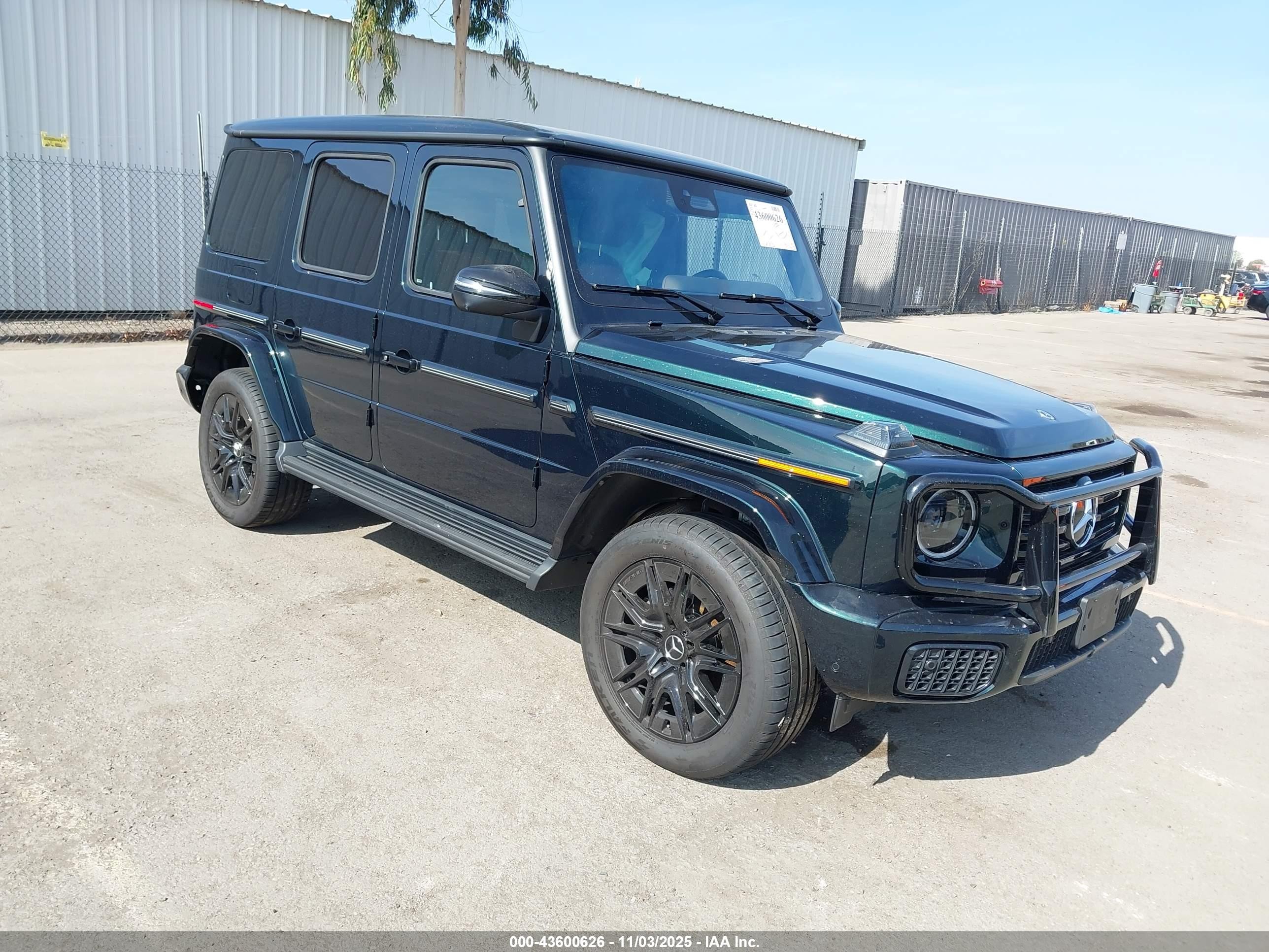 2025 Mercedes-Benz G 550, VIN W1NWH1AB1SX041734 — Side