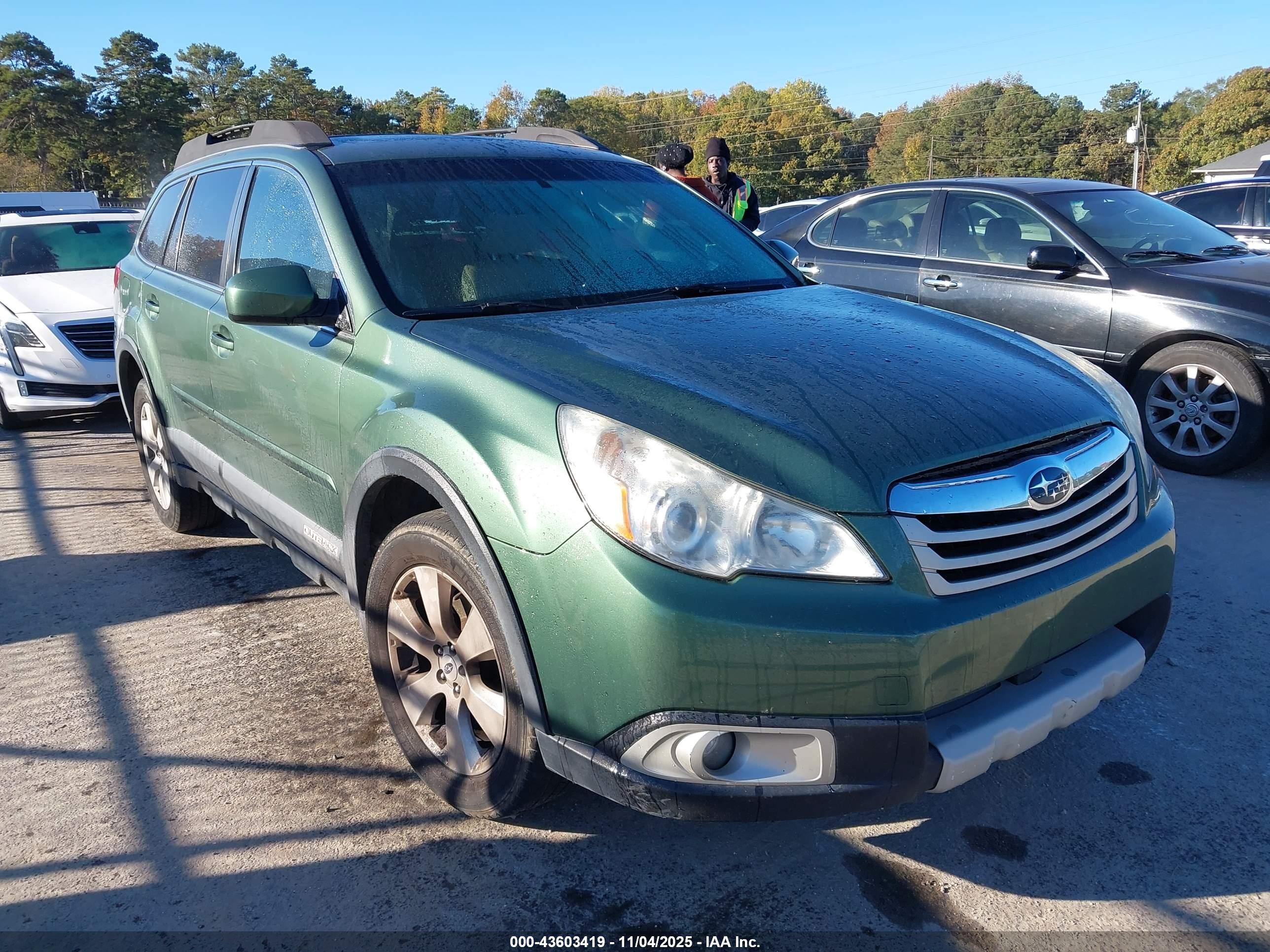 2011 Subaru Outback Limited Power Moon, VIN 4S4BRCKC5B3438632 — Repossession