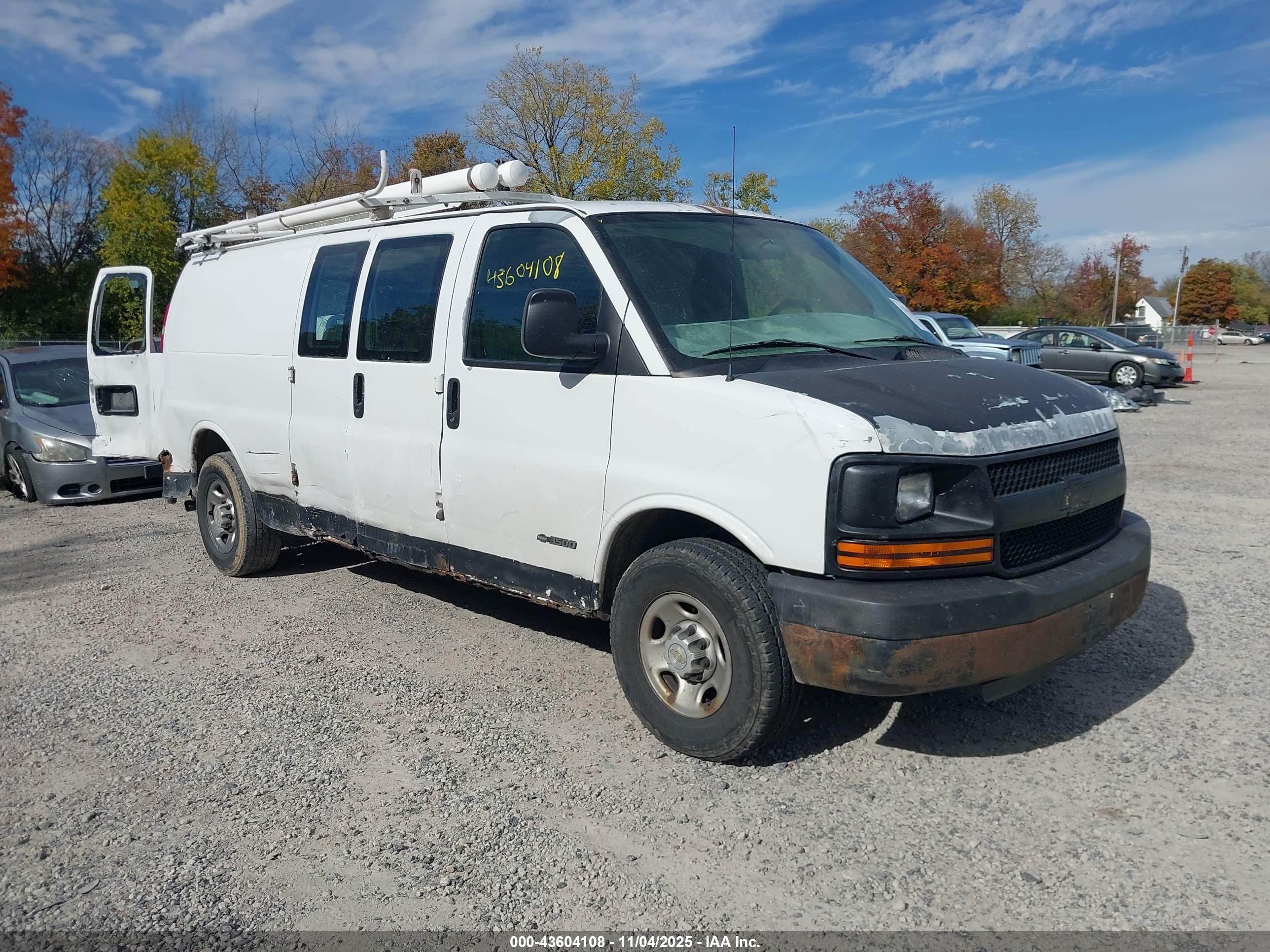 2006 Chevrolet City Express Cargo, VIN 1GCHG39V361114267 — Rear end