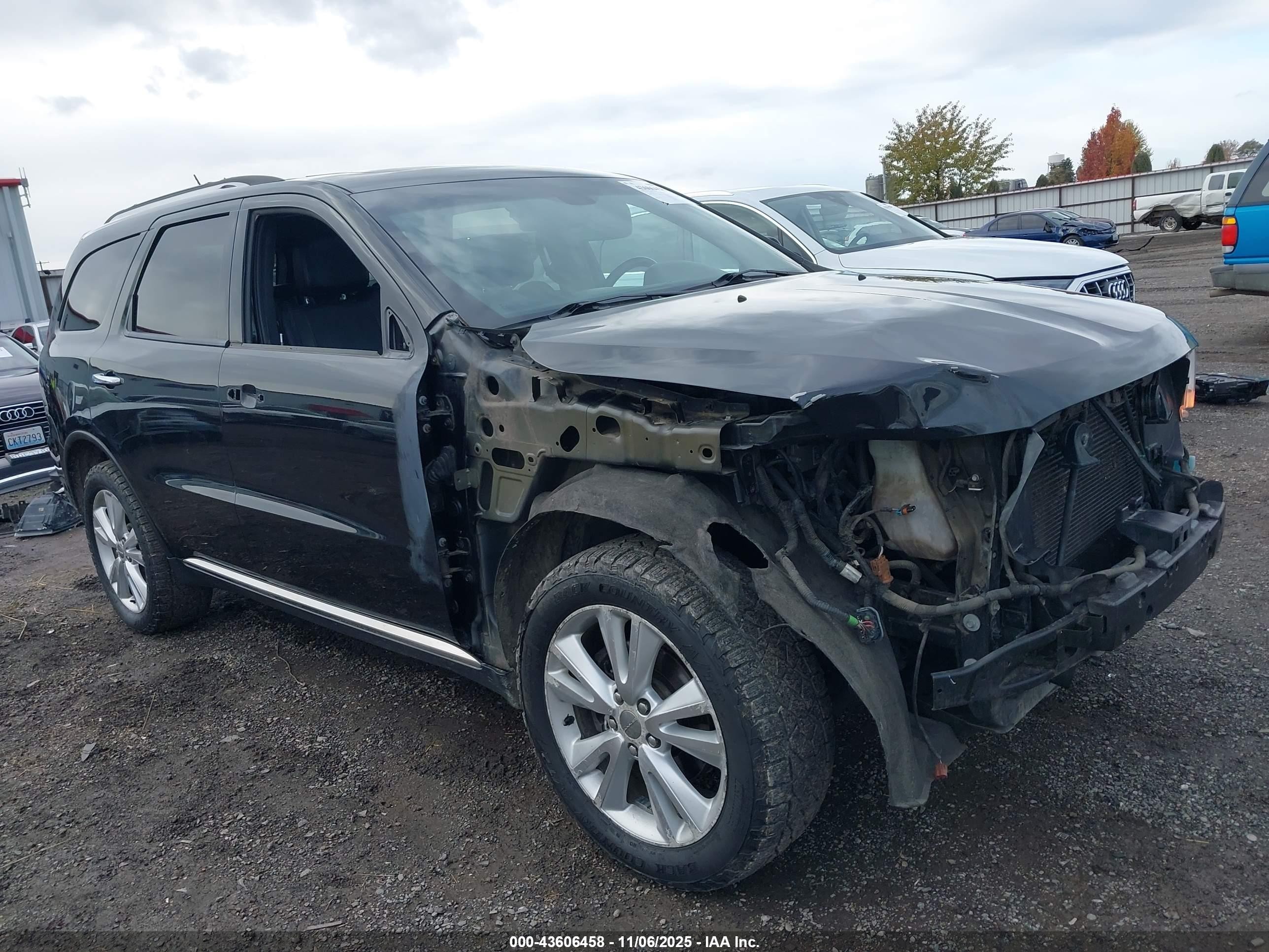 2013 Dodge Durango Crew, VIN 1C4RDJDG4DC699615 — Front end